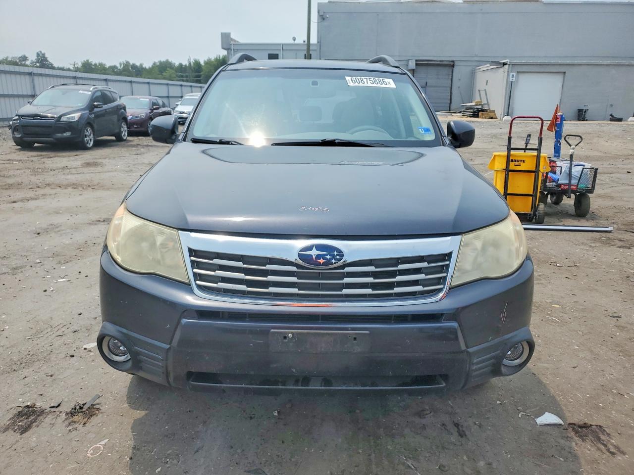 2010 Subaru Forester 2.5x Limited Gray vin: JF2SH6DC1AH782242