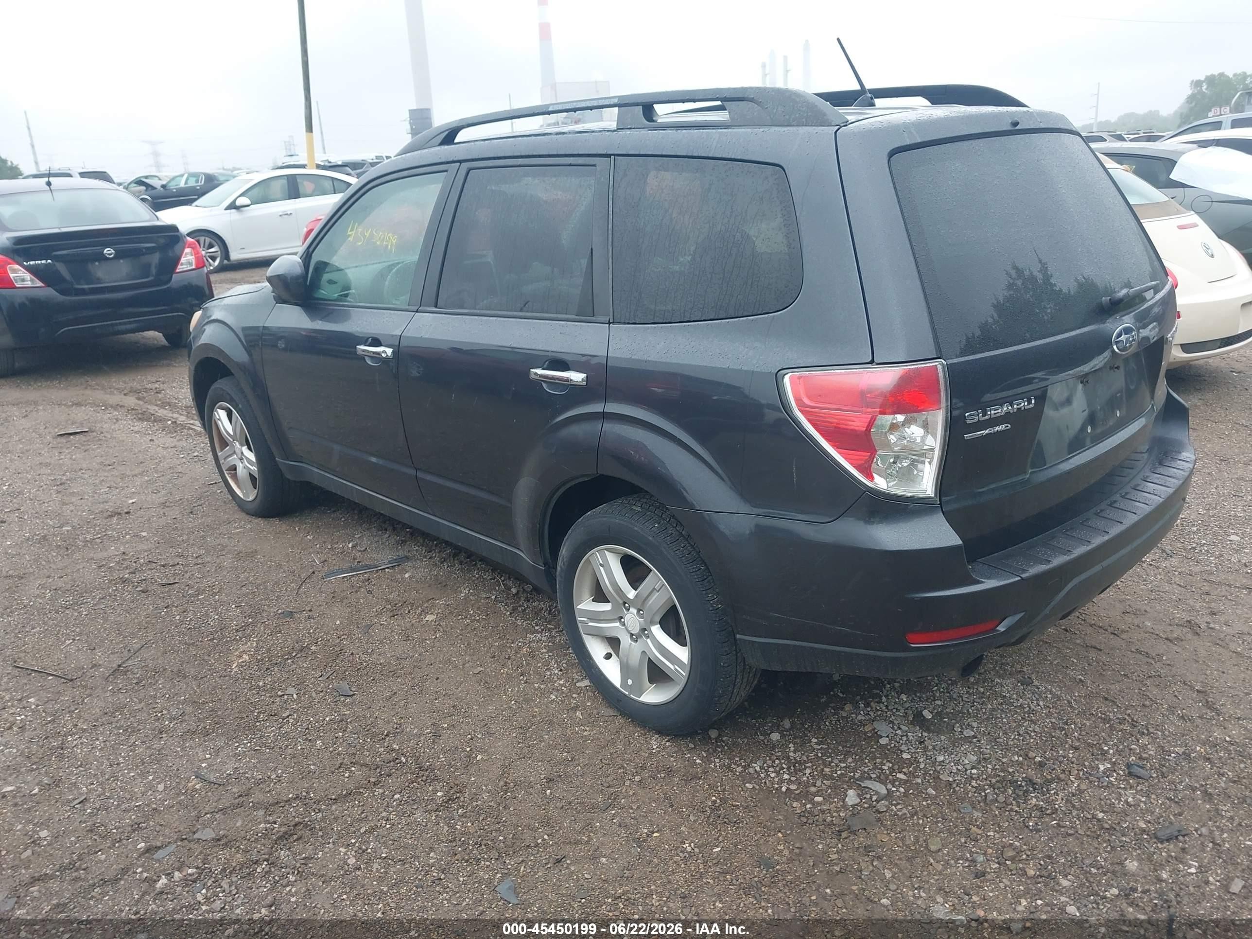 2010 Subaru Forester 2.5x Limited Gray vin: JF2SH6DC1AH784251