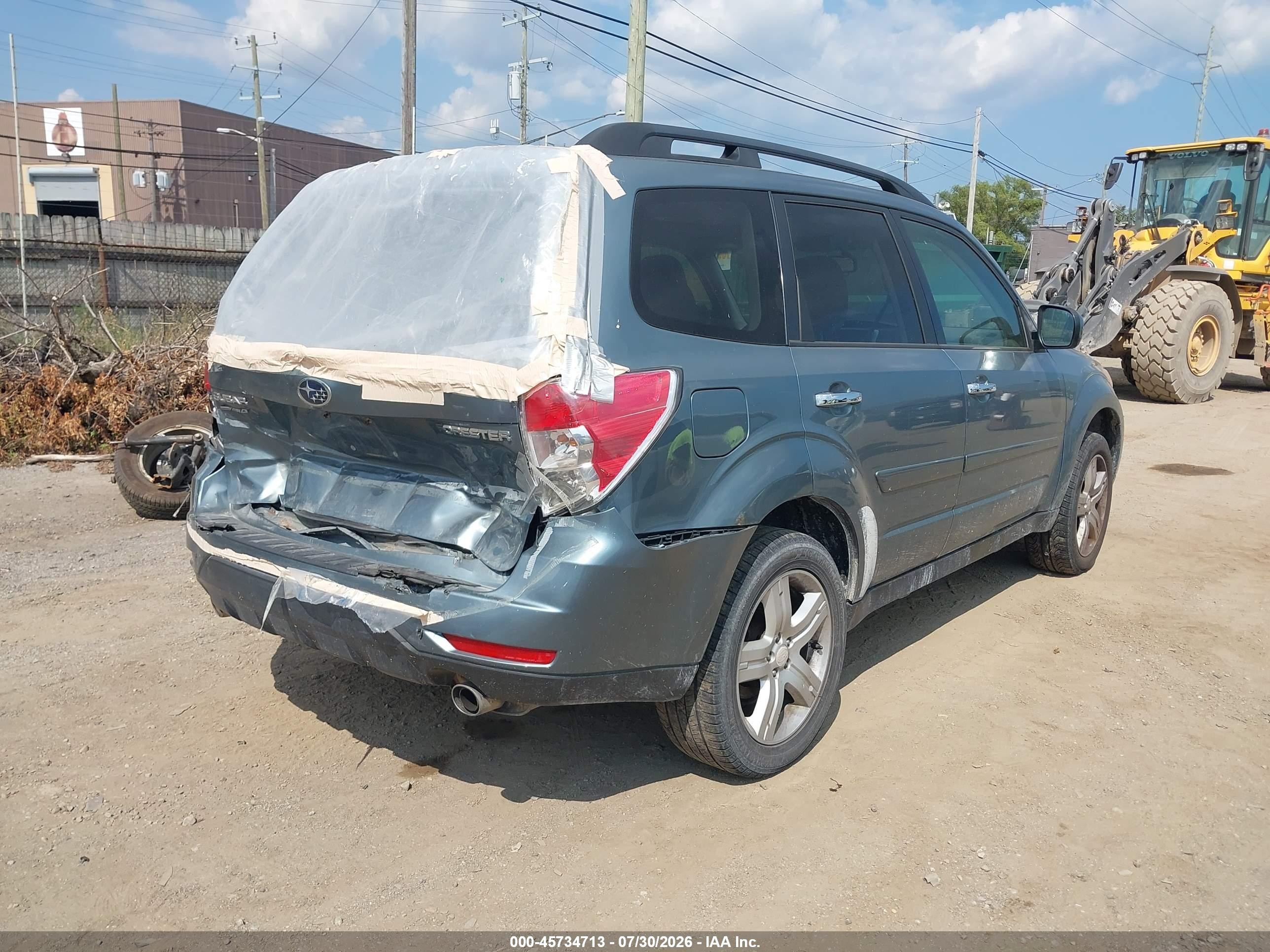 2010 Subaru Forester 2.5x Limited Light Blue vin: JF2SH6DC2AH708442