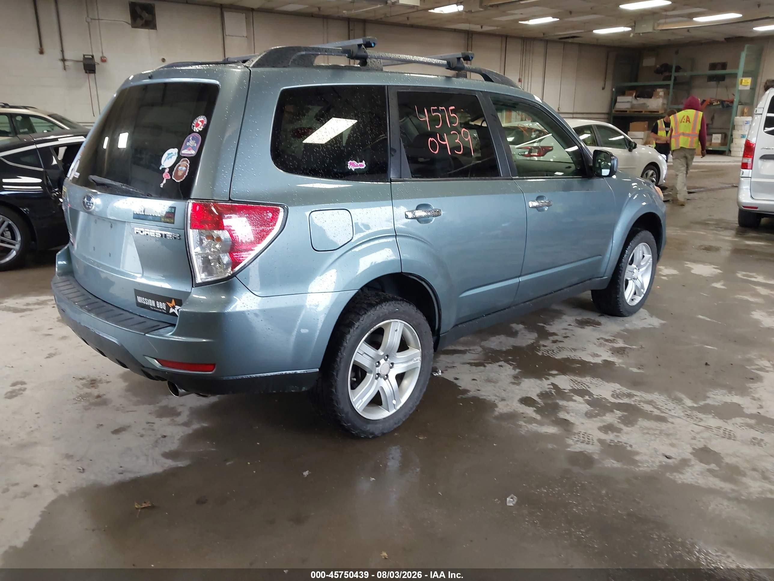 2010 Subaru Forester 2.5x Limited Blue vin: JF2SH6DC2AH760511