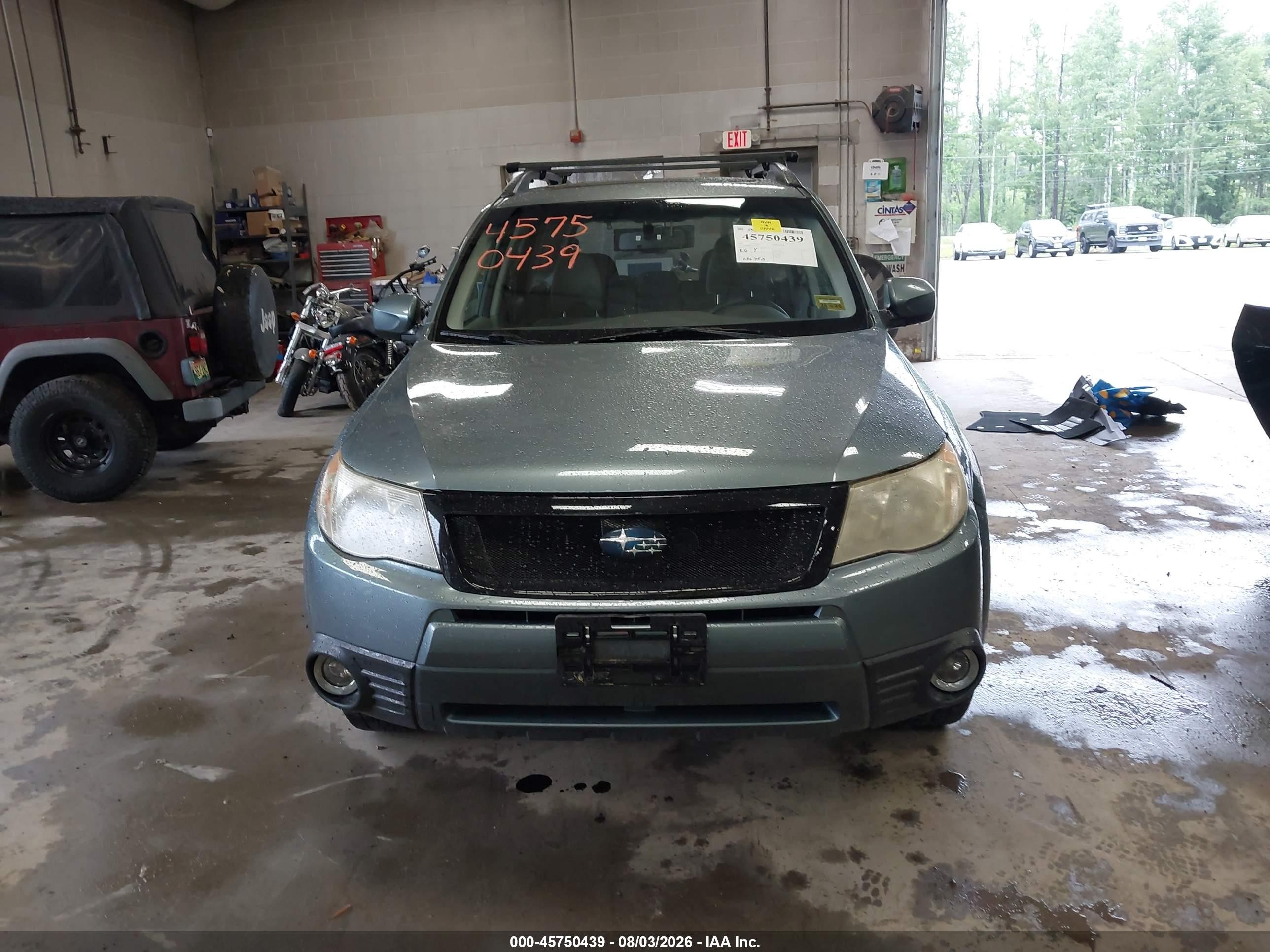 2010 Subaru Forester 2.5x Limited Blue vin: JF2SH6DC2AH760511