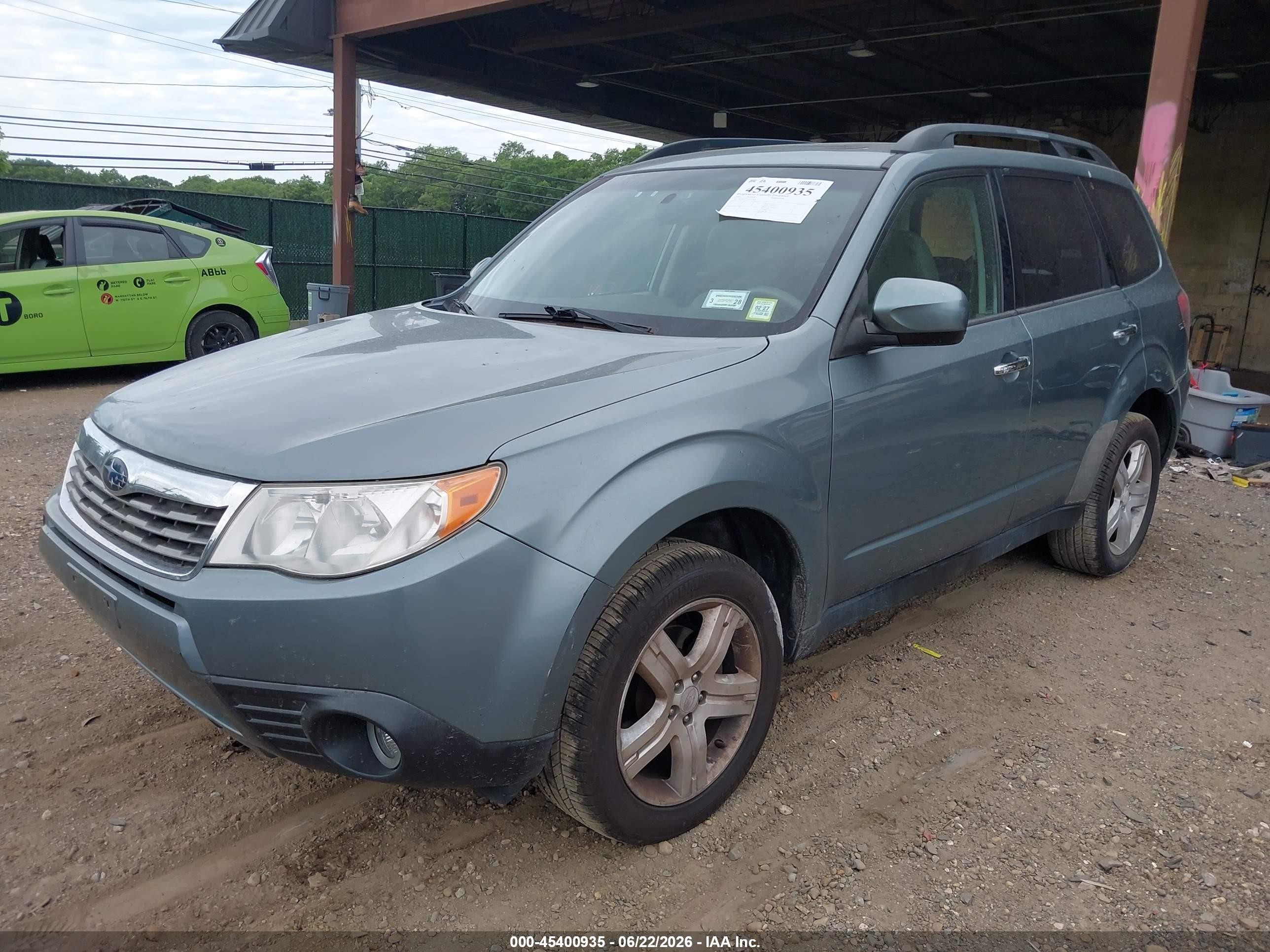 2010 Subaru Forester 2.5x Limited Gray vin: JF2SH6DC2AH791418