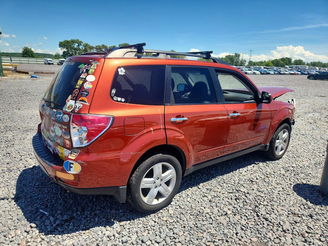 2010 Subaru Forester 2.5x Limited Red vin: JF2SH6DC3AH719062