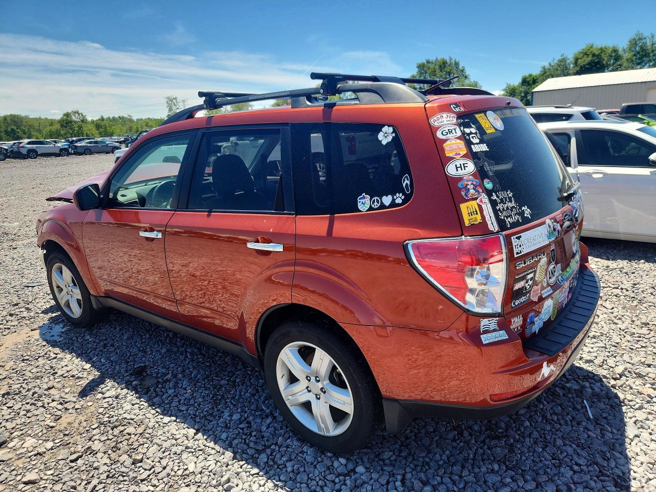 2010 Subaru Forester 2.5x Limited Red vin: JF2SH6DC3AH719062