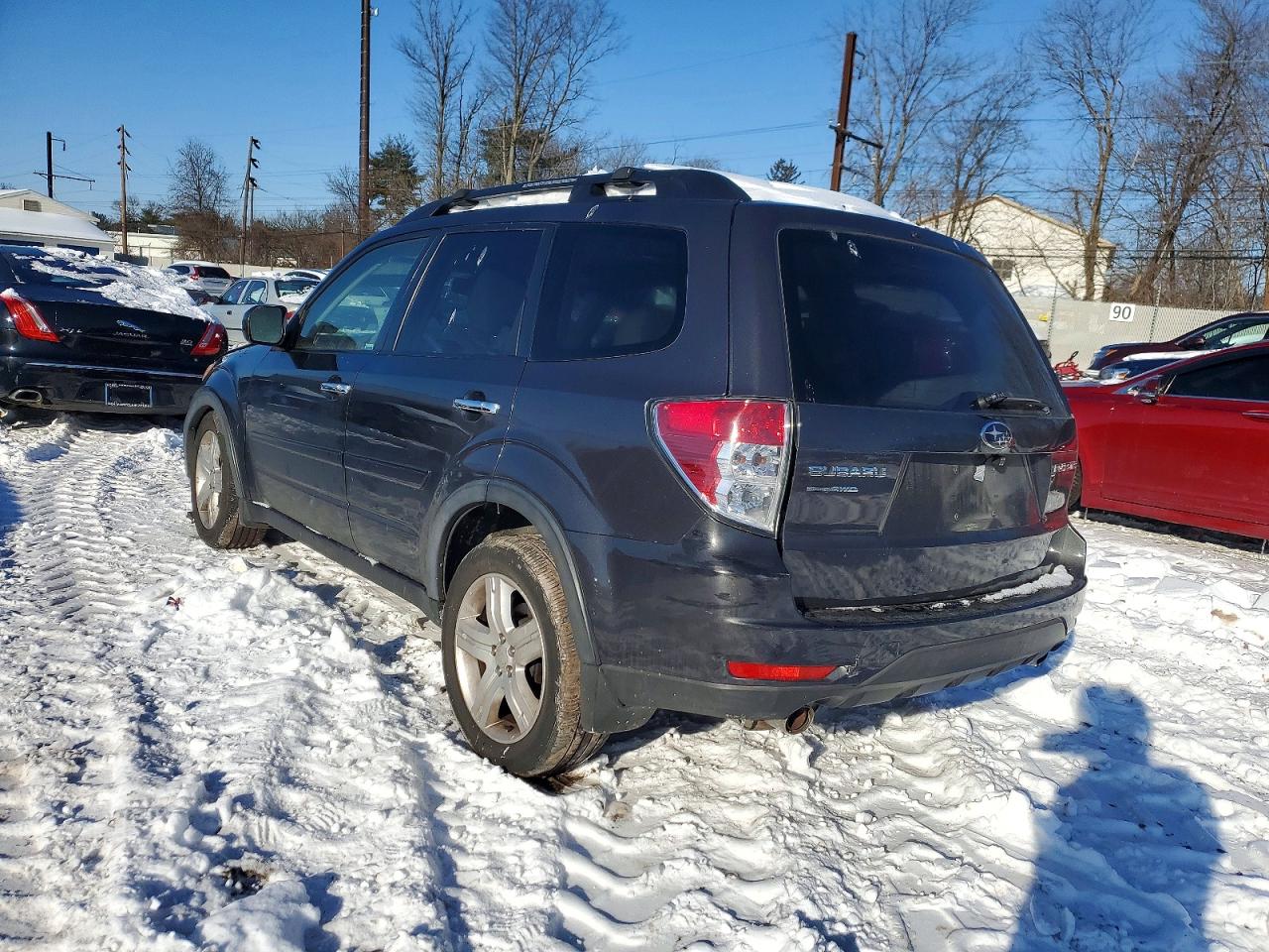 2010 Subaru Forester 2.5x Limited Gray vin: JF2SH6DC3AH722740