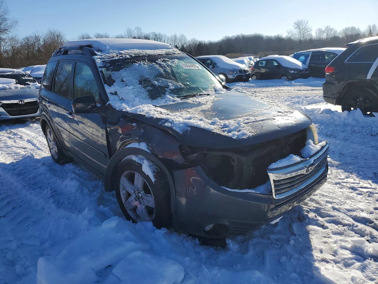2010 Subaru Forester 2.5x Limited Gray vin: JF2SH6DC3AH722740