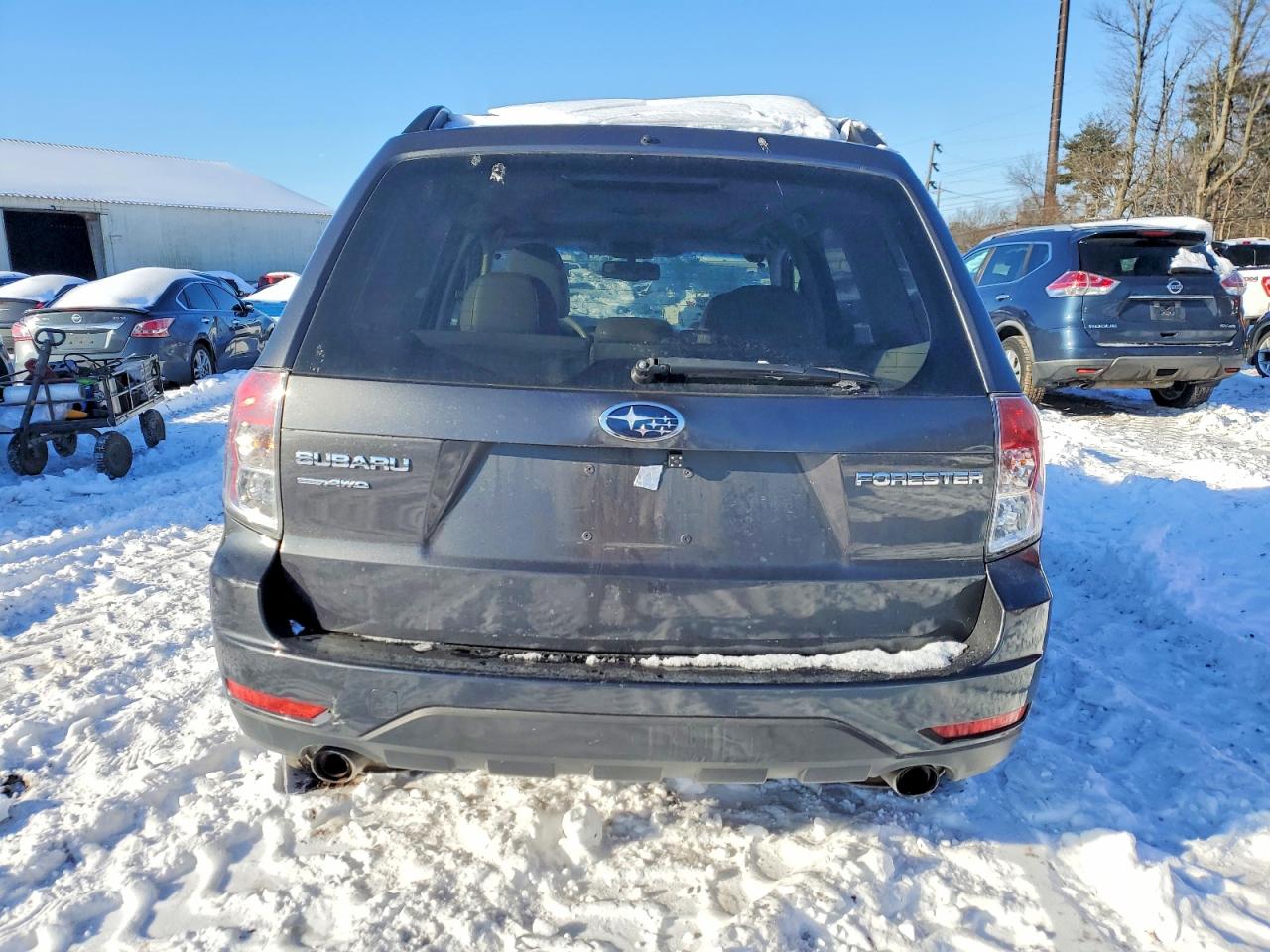2010 Subaru Forester 2.5x Limited Gray vin: JF2SH6DC3AH722740