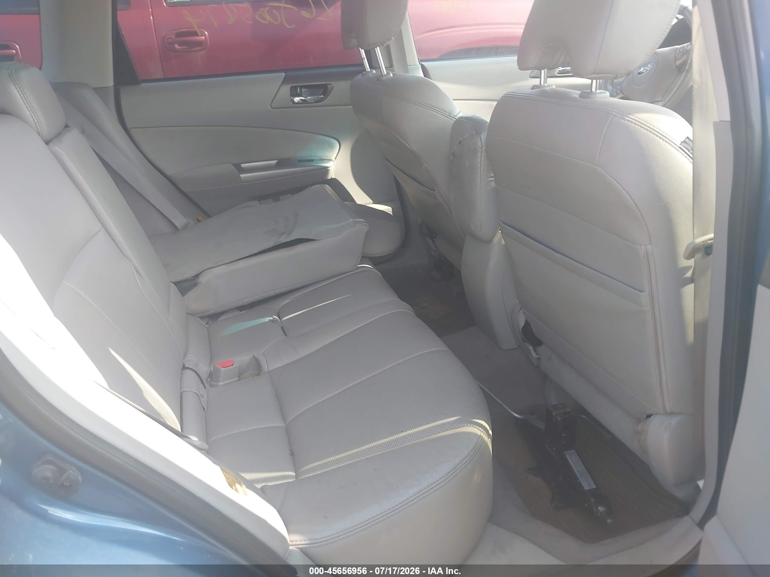 2010 Subaru Forester 2.5x Limited Blue vin: JF2SH6DC3AH725430