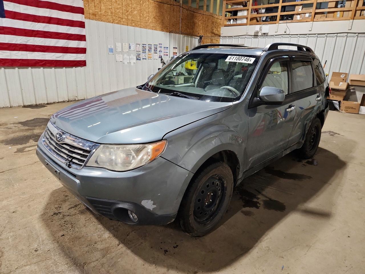 2010 Subaru Forester 2.5x Limited Teal vin: JF2SH6DC3AH738999