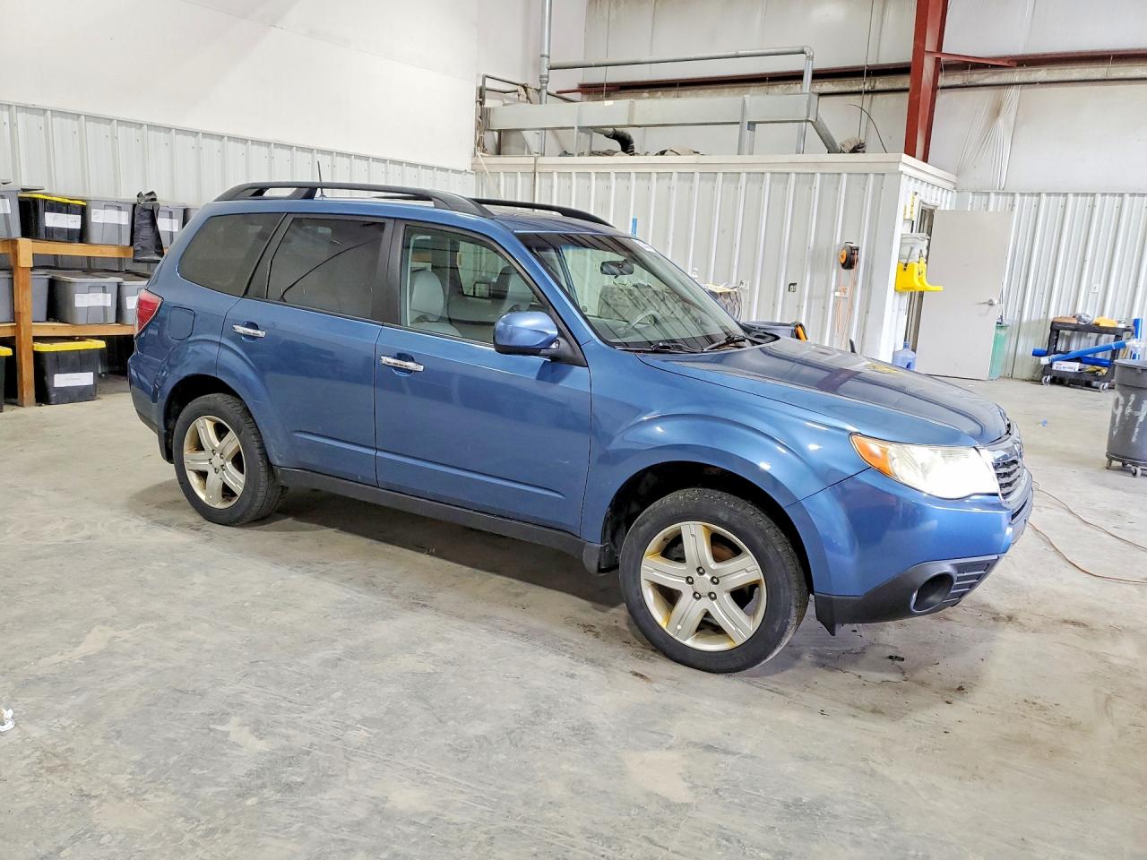 2010 Subaru Forester 2.5x Limited Blue vin: JF2SH6DC3AH745936