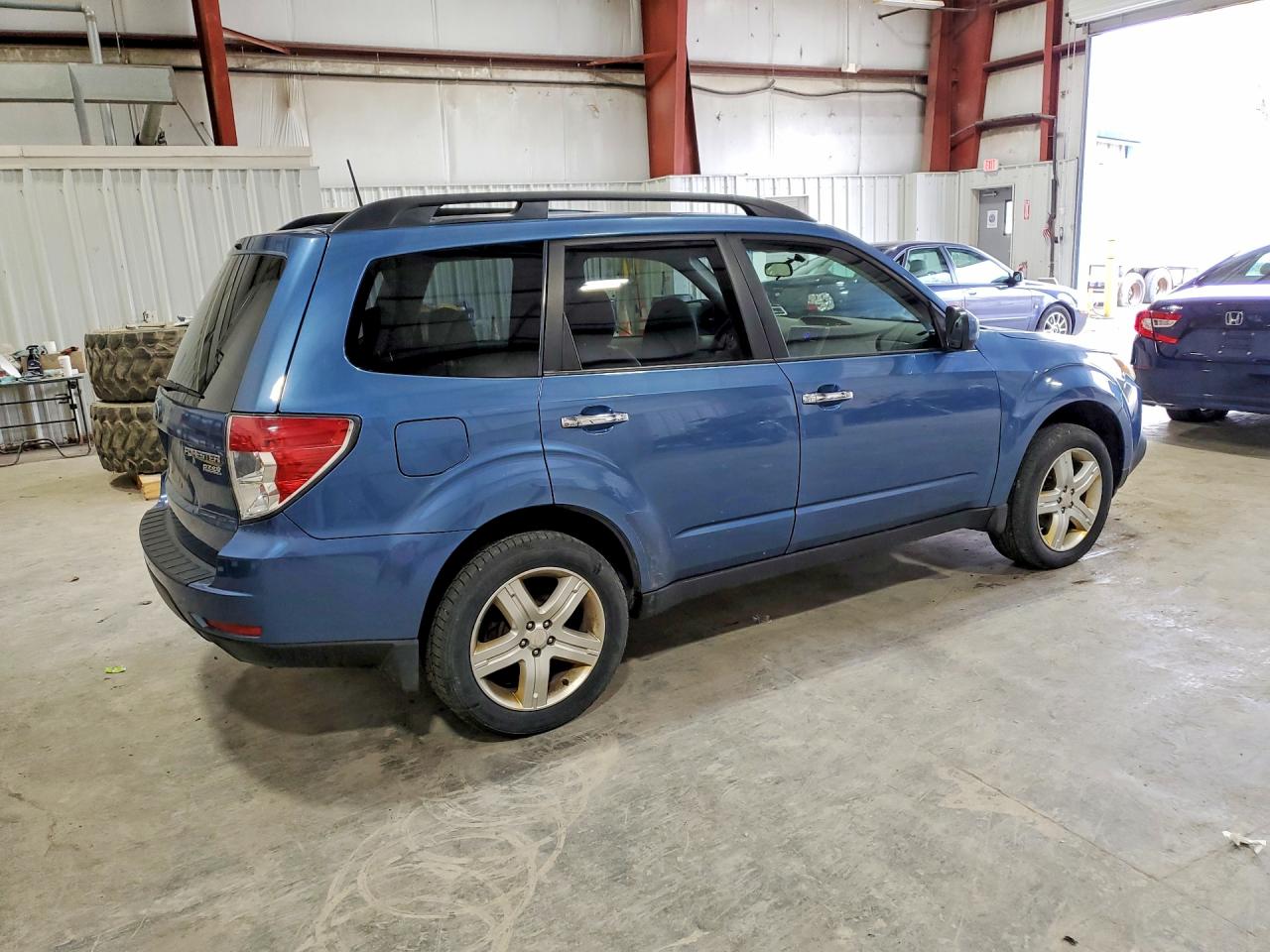 2010 Subaru Forester 2.5x Limited Blue vin: JF2SH6DC3AH745936