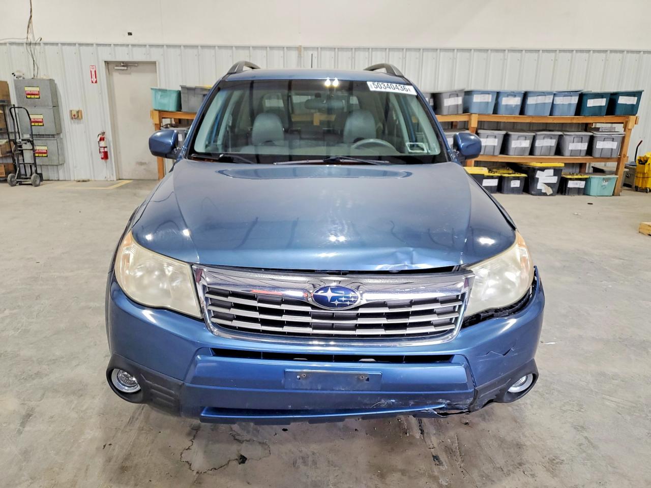 2010 Subaru Forester 2.5x Limited Blue vin: JF2SH6DC3AH745936