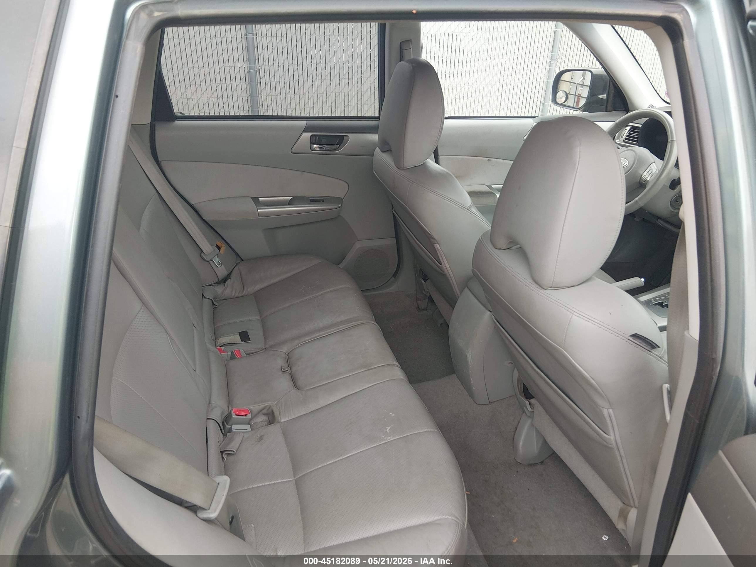 2010 Subaru Forester 2.5x Limited Light Blue vin: JF2SH6DC3AH767905
