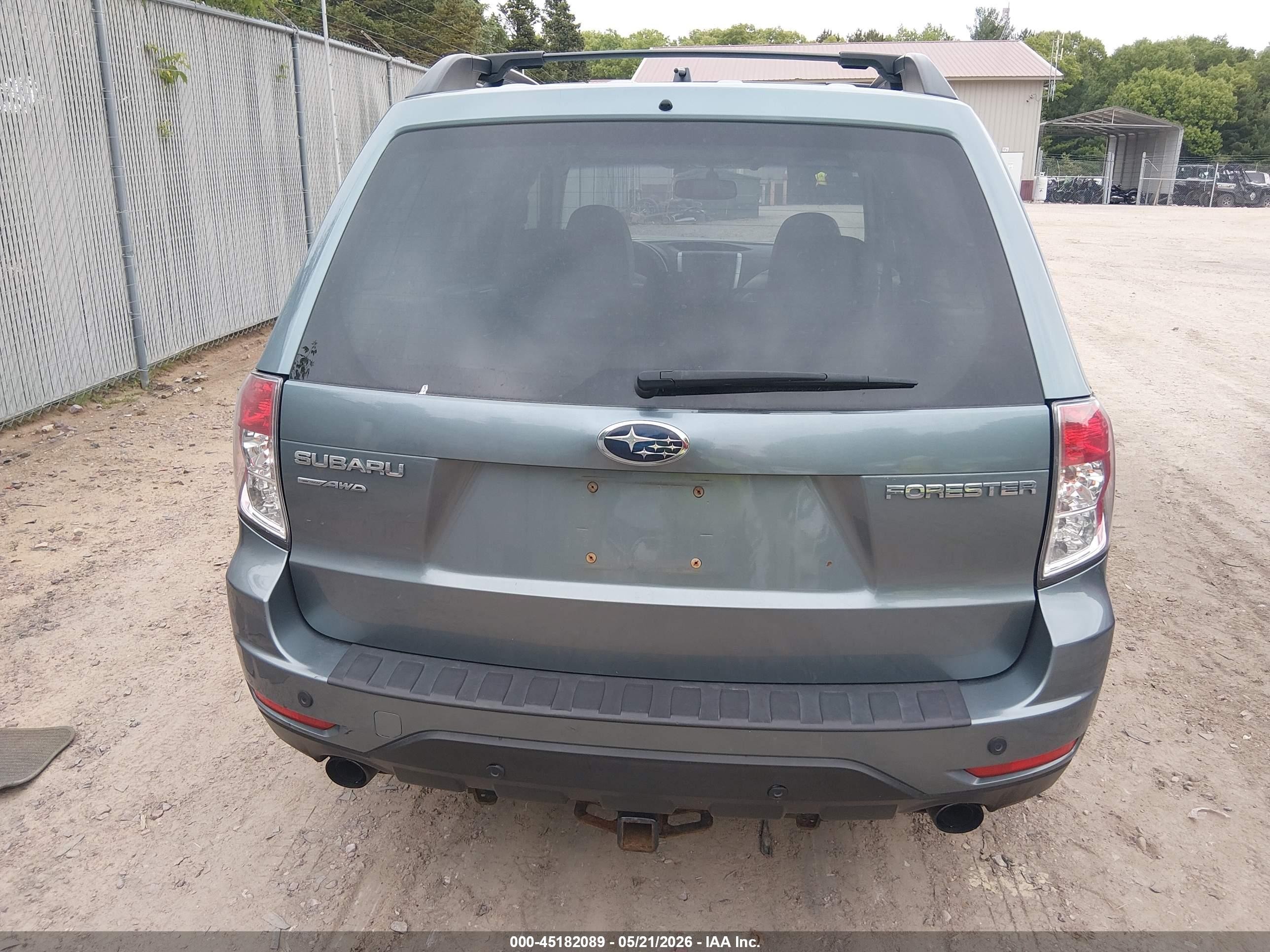 2010 Subaru Forester 2.5x Limited Light Blue vin: JF2SH6DC3AH767905