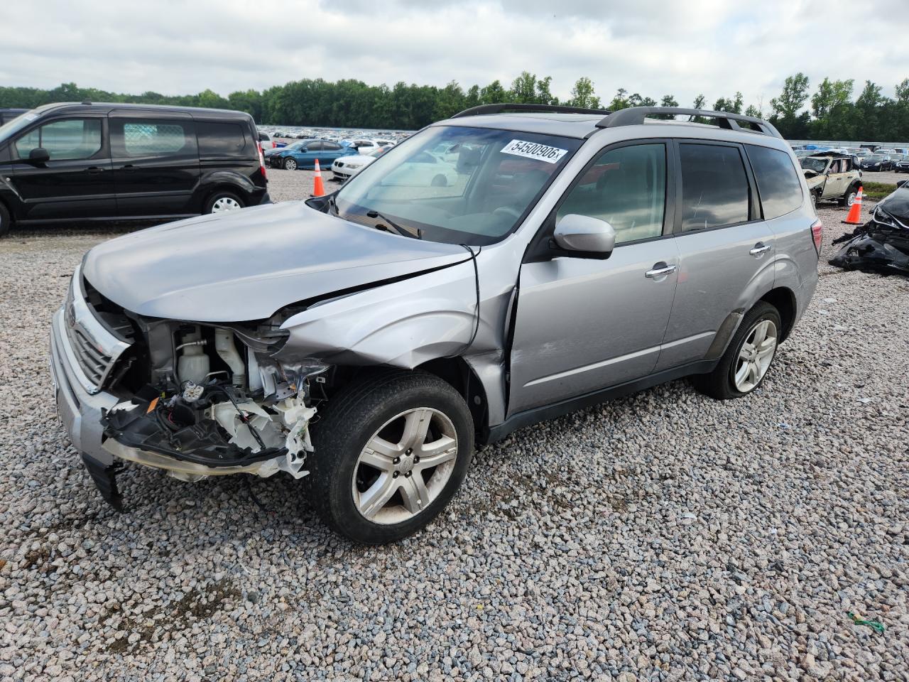 2010 Subaru Forester 2.5x Limited Silver vin: JF2SH6DC3AH791590