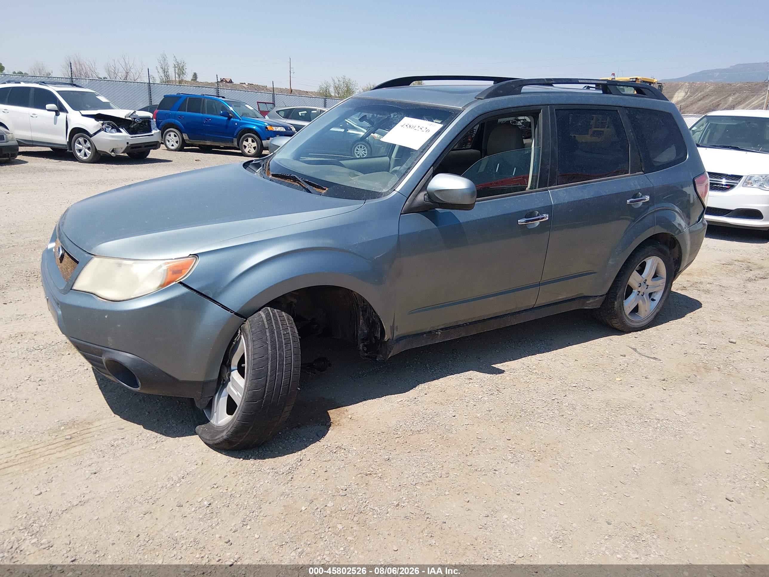 2010 Subaru Forester 2.5x Limited Синий vin: JF2SH6DC3AH802703