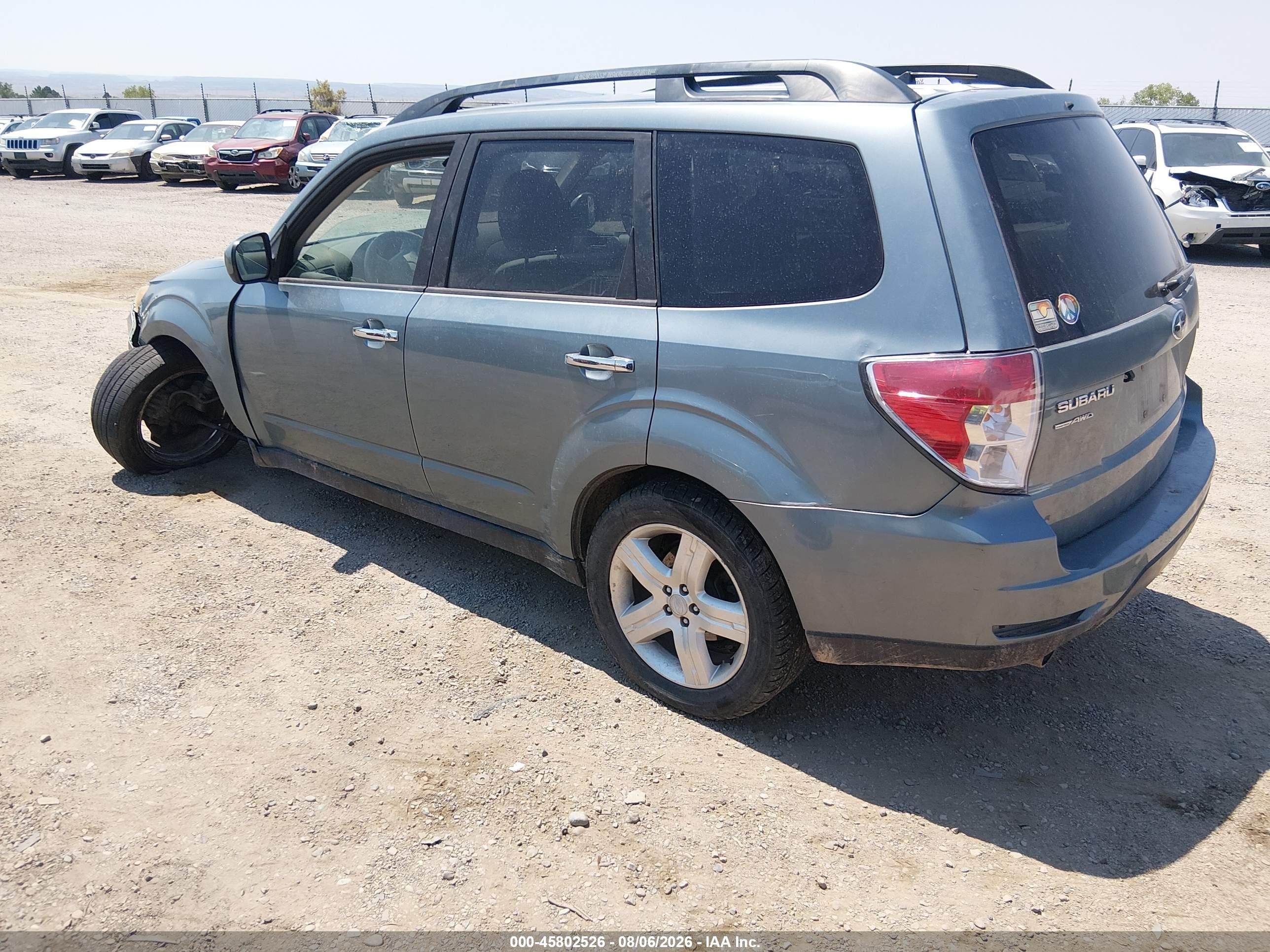 2010 Subaru Forester 2.5x Limited Синий vin: JF2SH6DC3AH802703