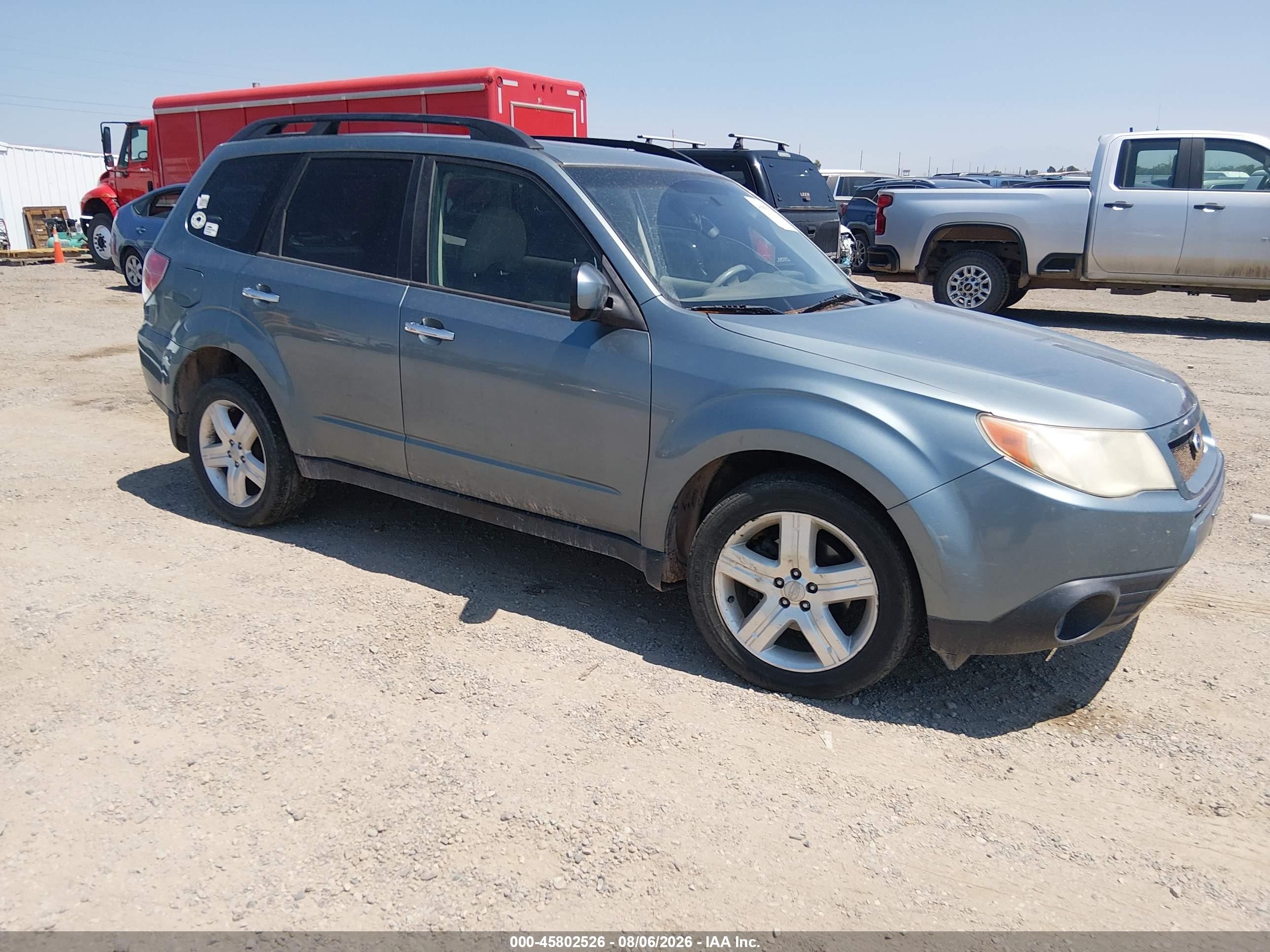 2010 Subaru Forester 2.5x Limited Синий vin: JF2SH6DC3AH802703