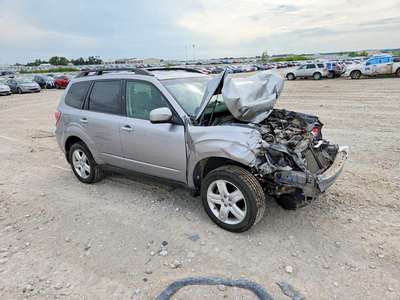 2010 Subaru Forester 2.5x Limited Gray vin: JF2SH6DC3AH803110