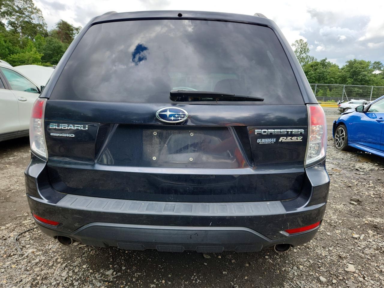 2010 Subaru Forester 2.5x Limited Black vin: JF2SH6DC3AH805648