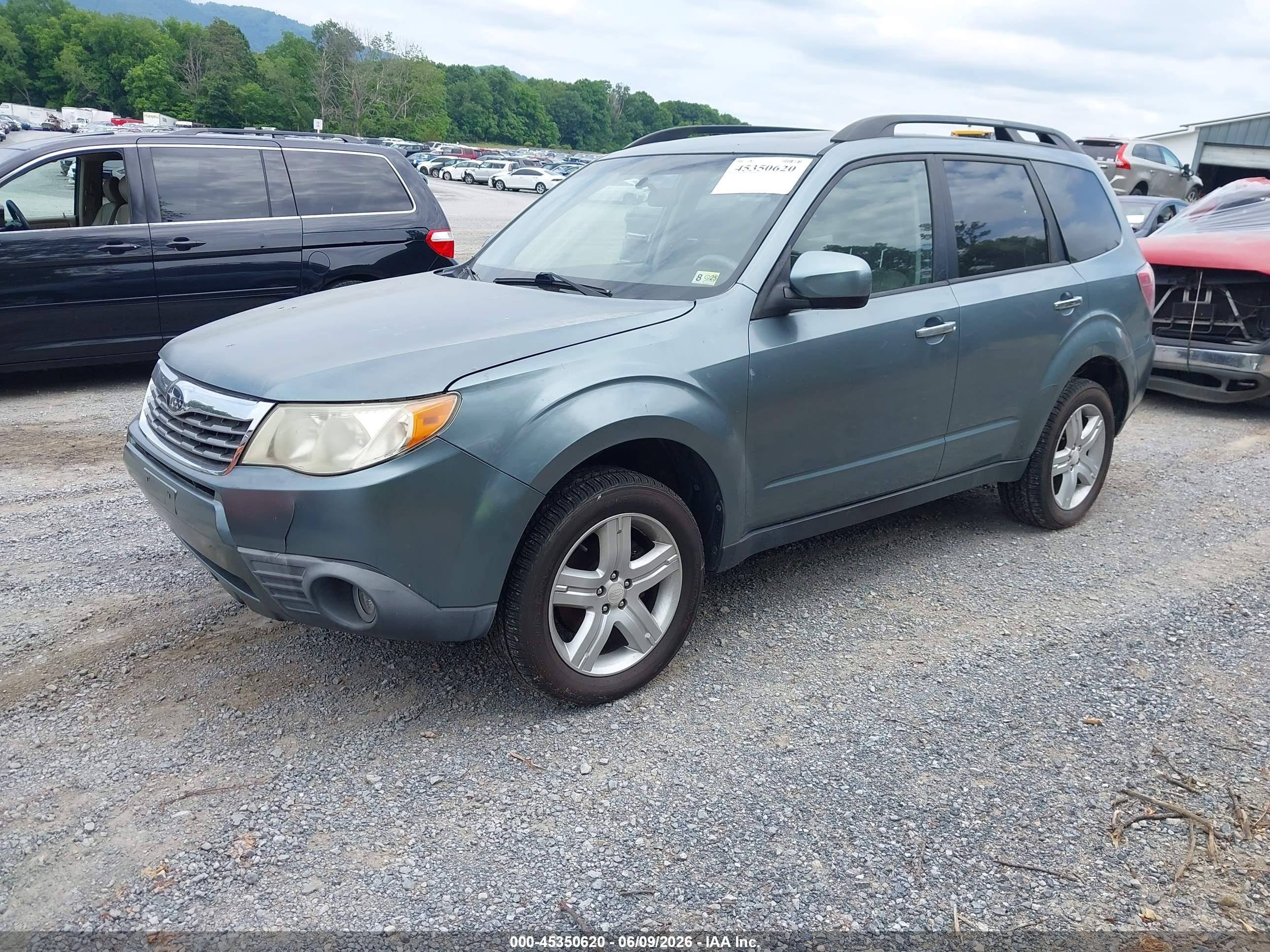 2010 Subaru Forester 2.5x Limited Green vin: JF2SH6DC4AH746920