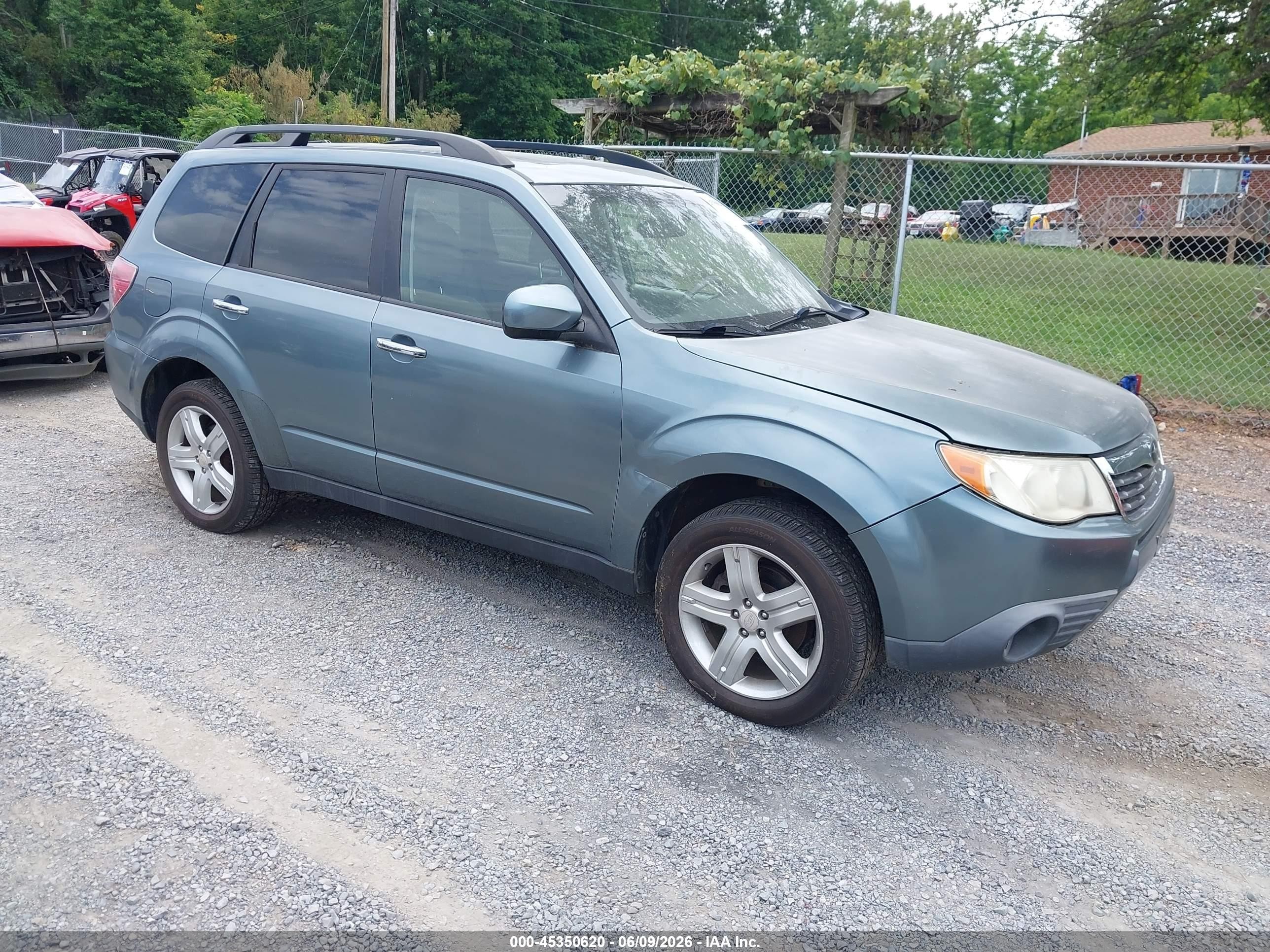 2010 Subaru Forester 2.5x Limited Зеленый vin: JF2SH6DC4AH746920