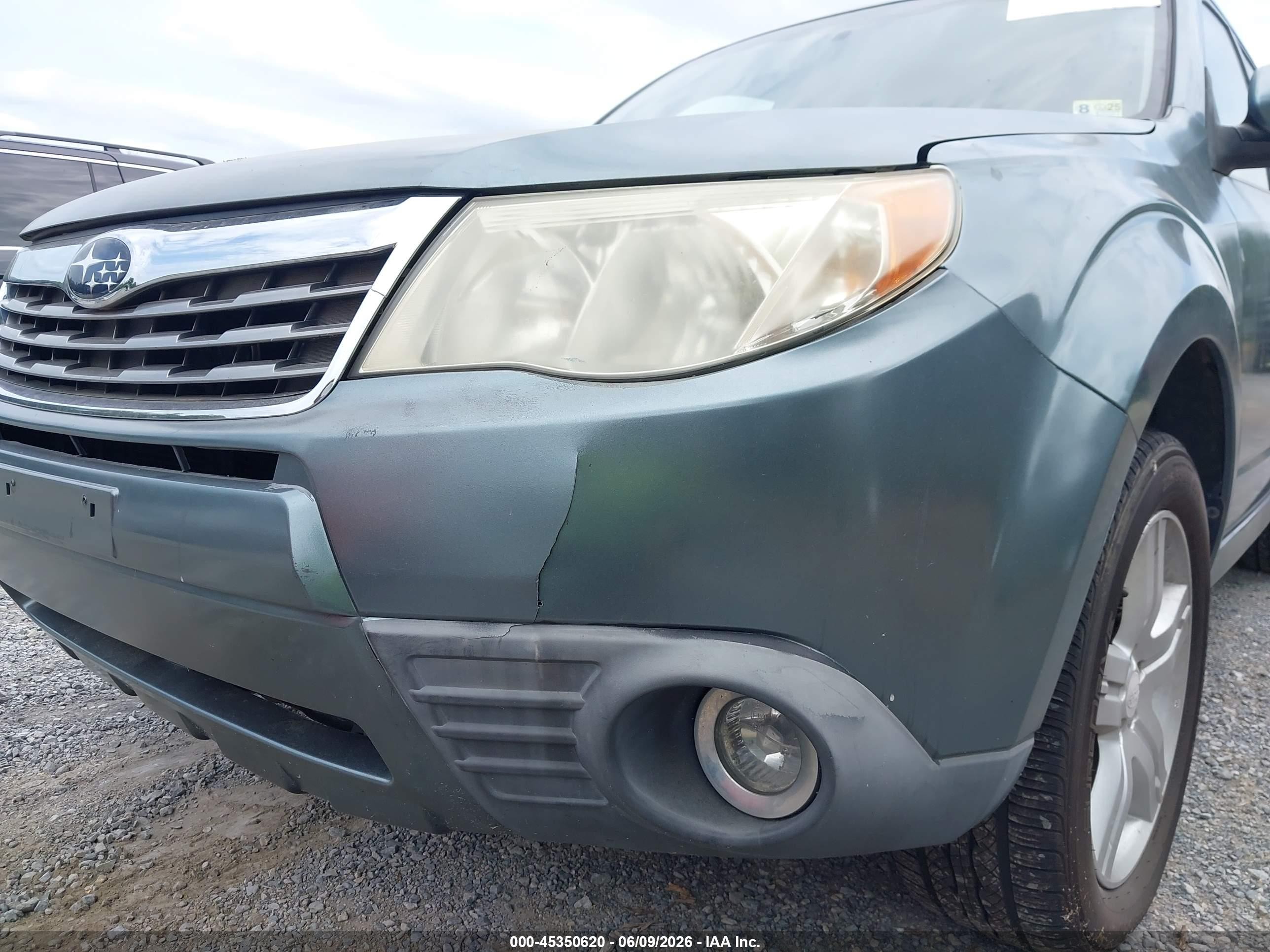 2010 Subaru Forester 2.5x Limited Green vin: JF2SH6DC4AH746920