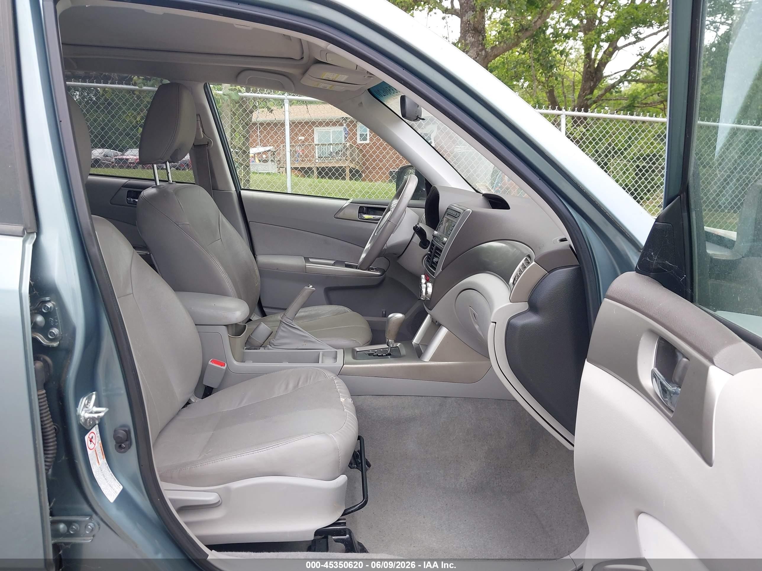 2010 Subaru Forester 2.5x Limited Green vin: JF2SH6DC4AH746920