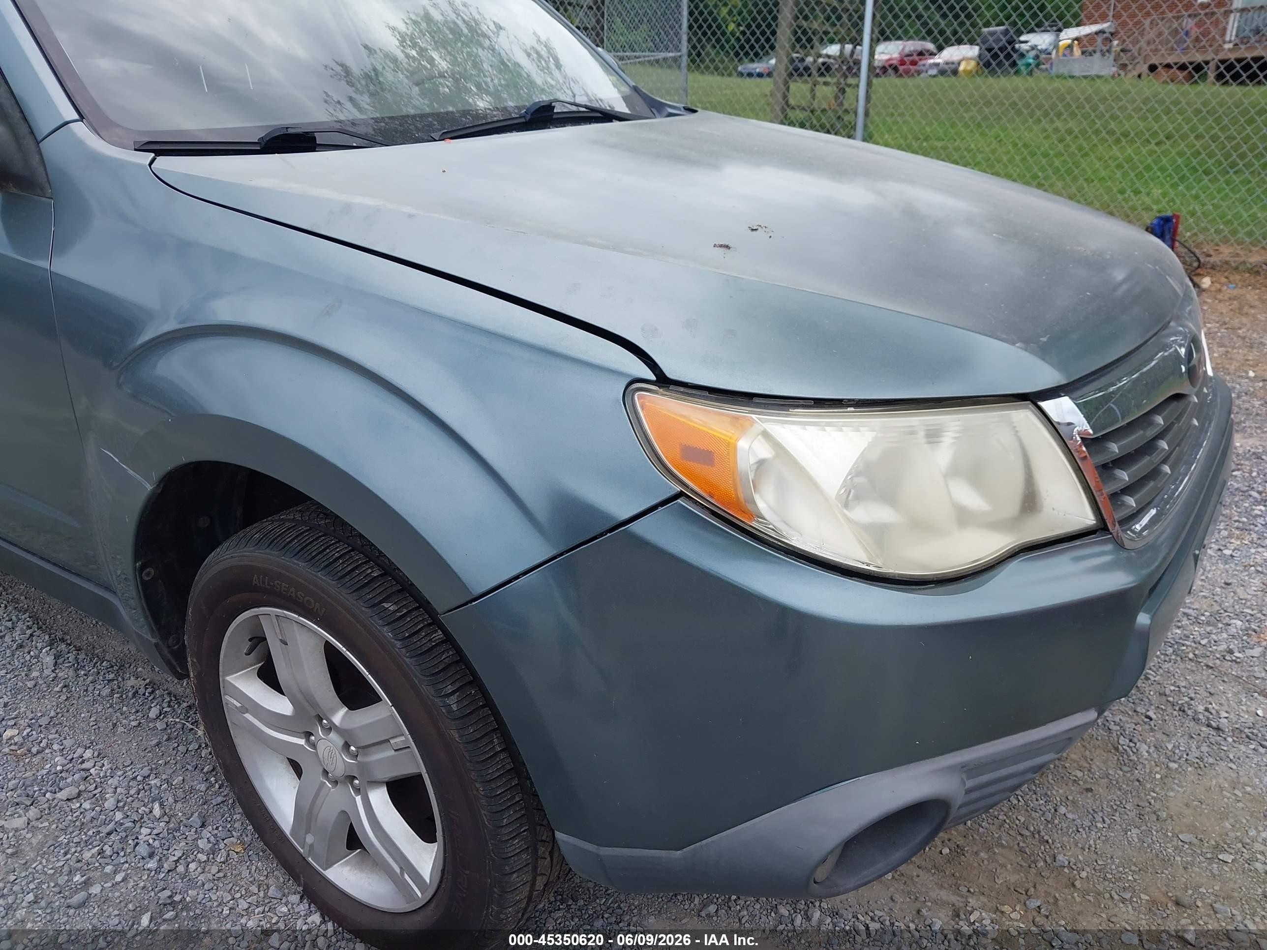2010 Subaru Forester 2.5x Limited Green vin: JF2SH6DC4AH746920