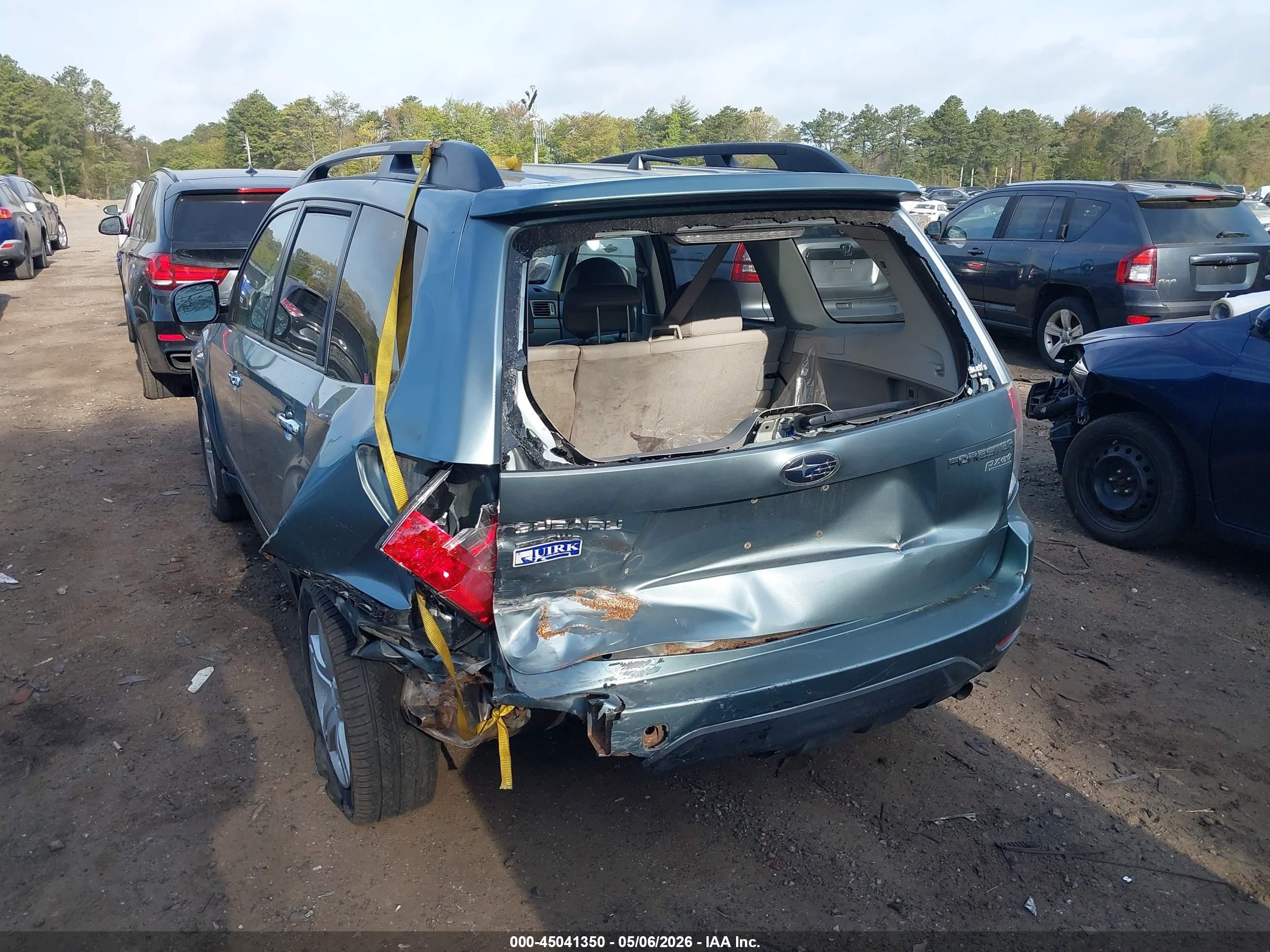 2010 Subaru Forester 2.5x Limited Blue vin: JF2SH6DC4AH754001