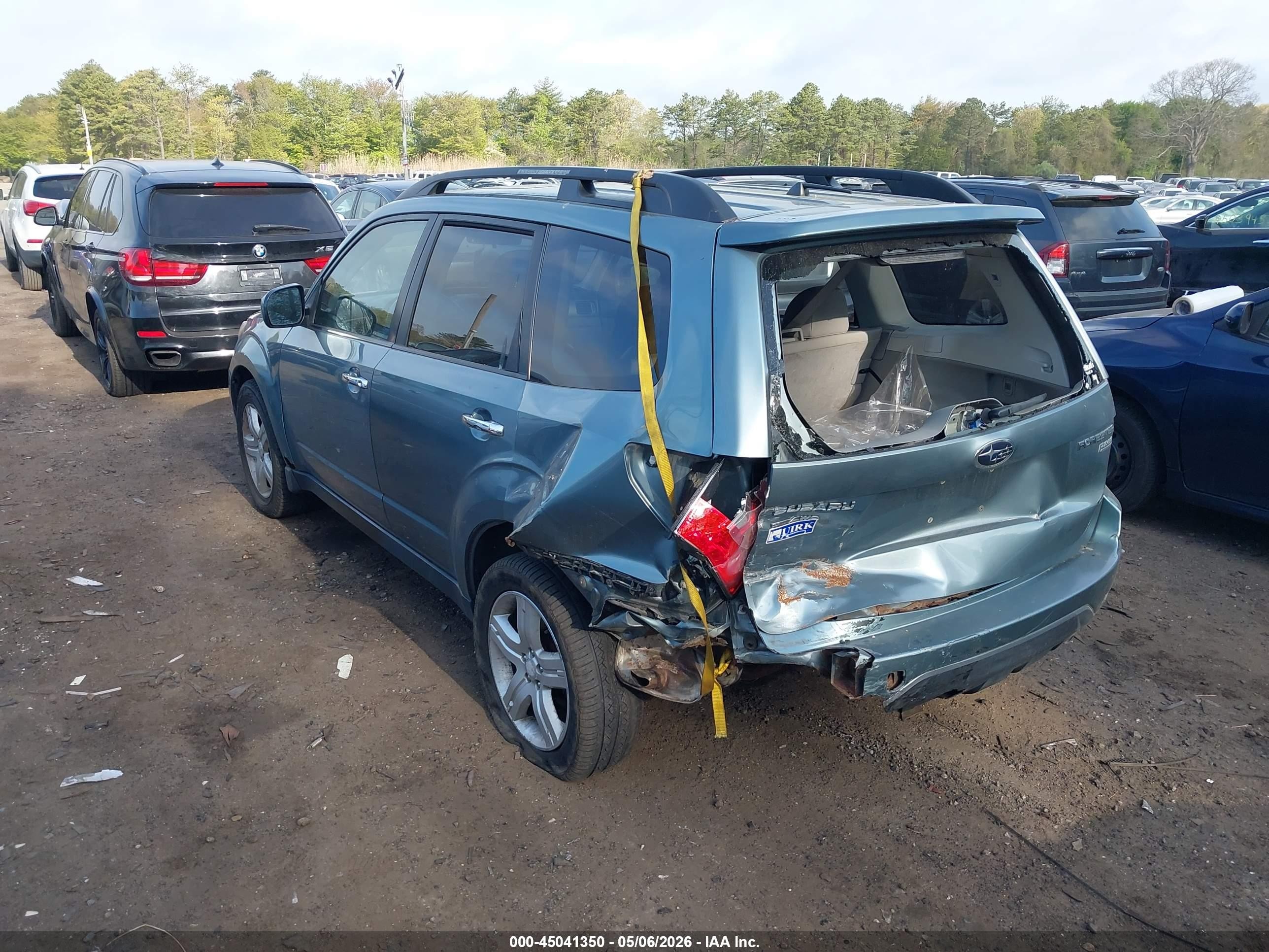 2010 Subaru Forester 2.5x Limited Blue vin: JF2SH6DC4AH754001