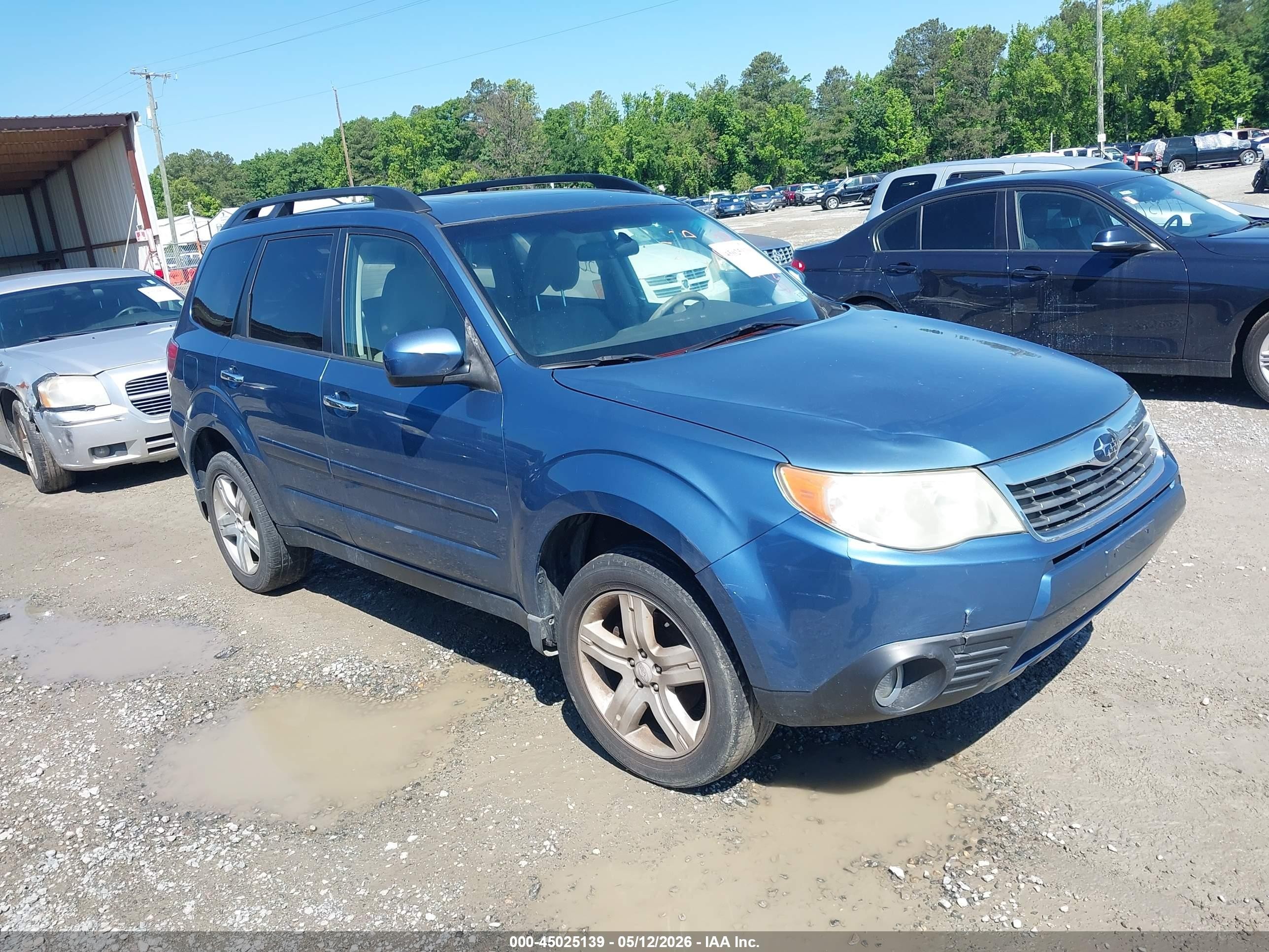 2010 Subaru Forester 2.5x Limited Blue vin: JF2SH6DC4AH761059
