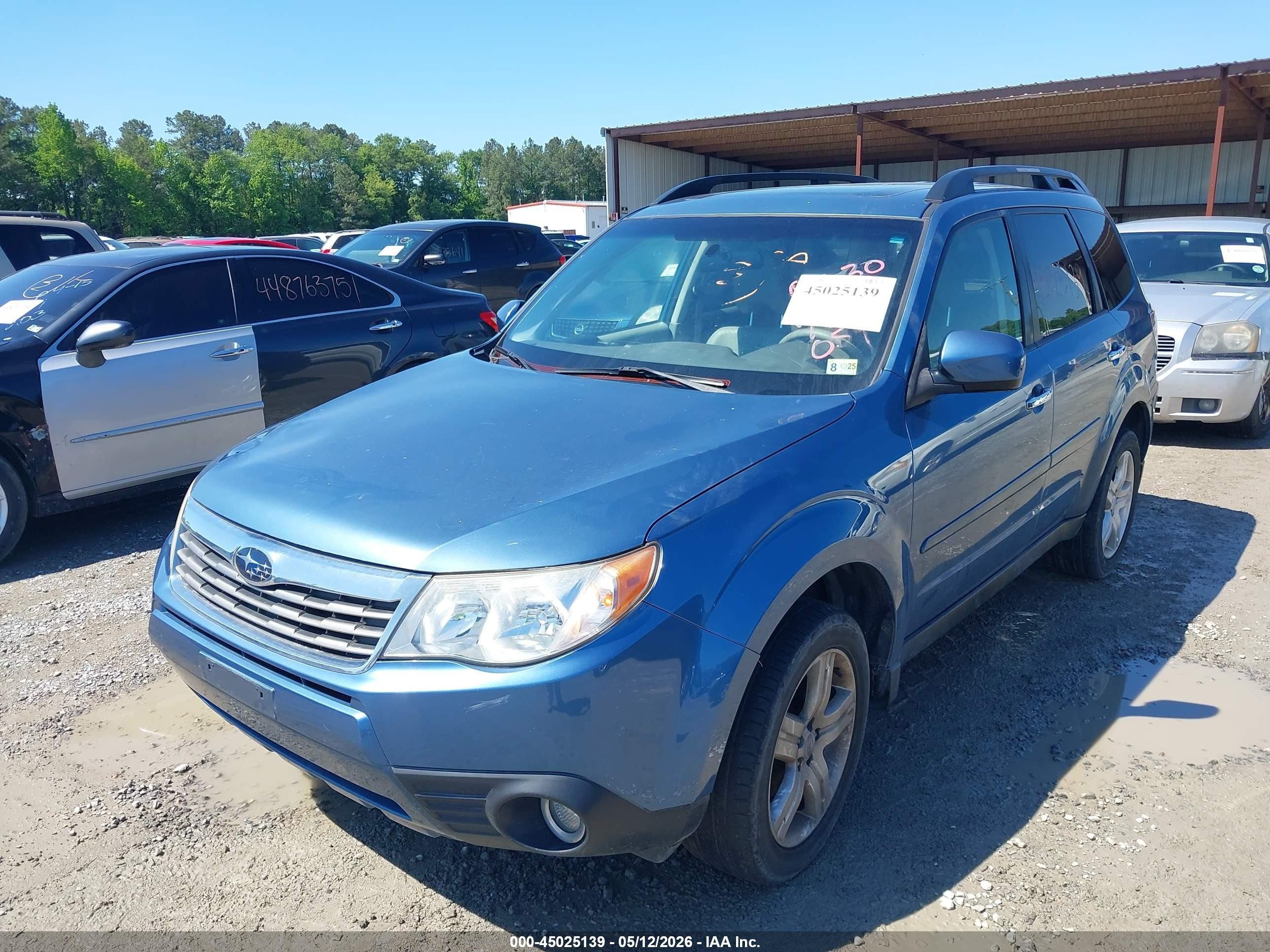 2010 Subaru Forester 2.5x Limited Blue vin: JF2SH6DC4AH761059