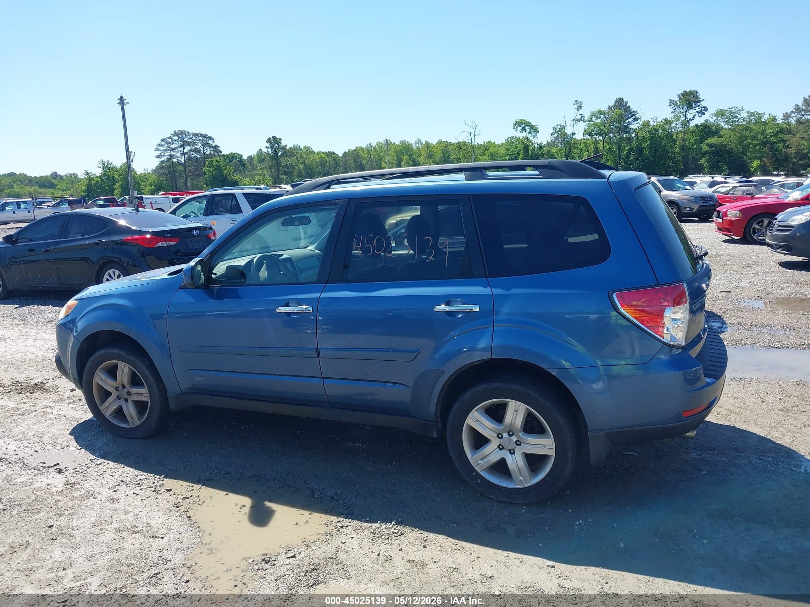2010 Subaru Forester 2.5x Limited Blue vin: JF2SH6DC4AH761059