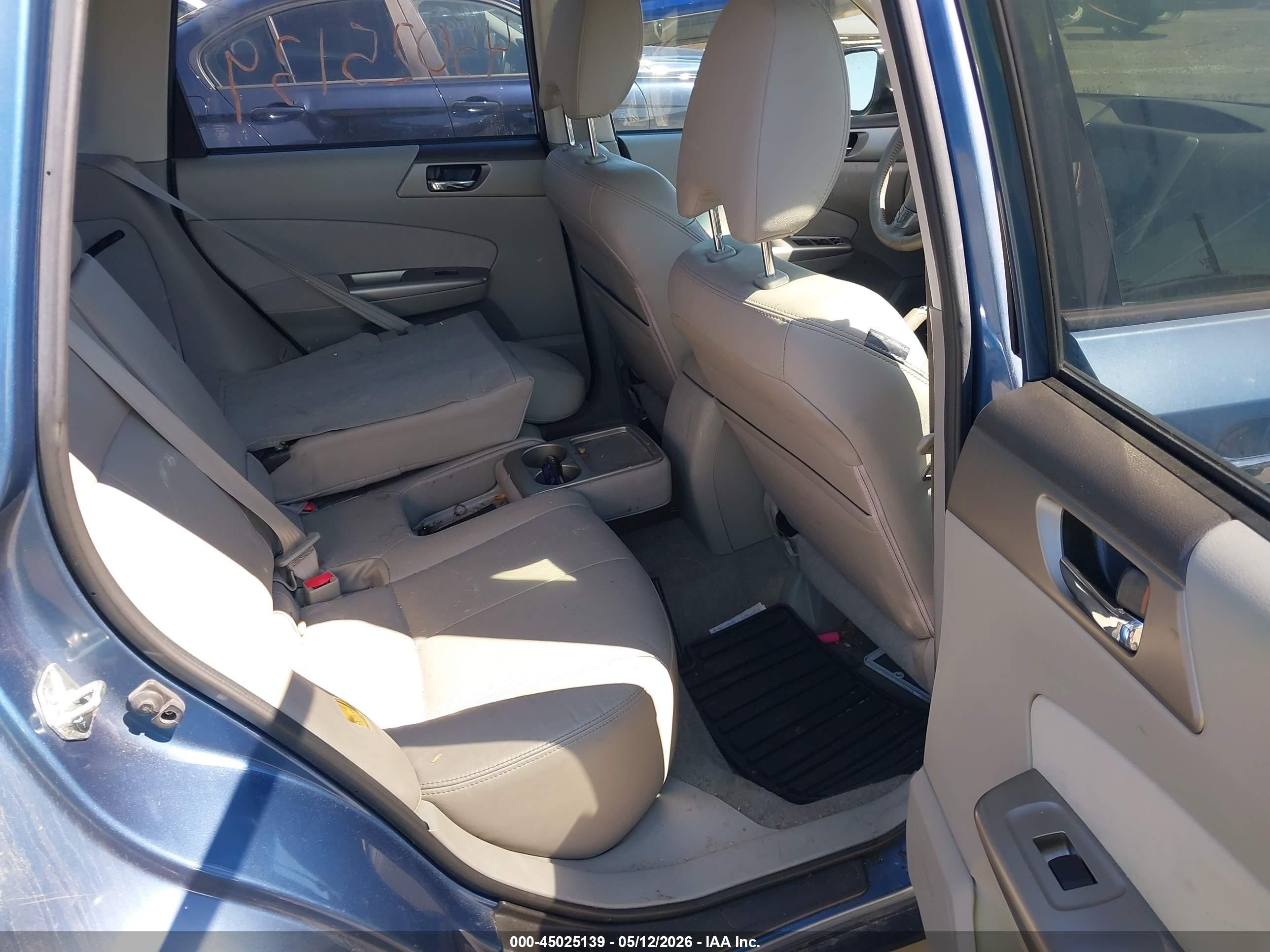 2010 Subaru Forester 2.5x Limited Blue vin: JF2SH6DC4AH761059