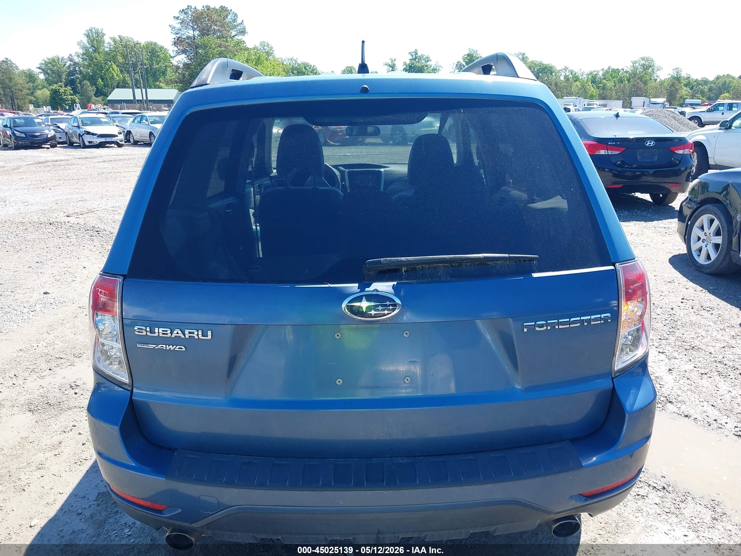 2010 Subaru Forester 2.5x Limited Blue vin: JF2SH6DC4AH761059