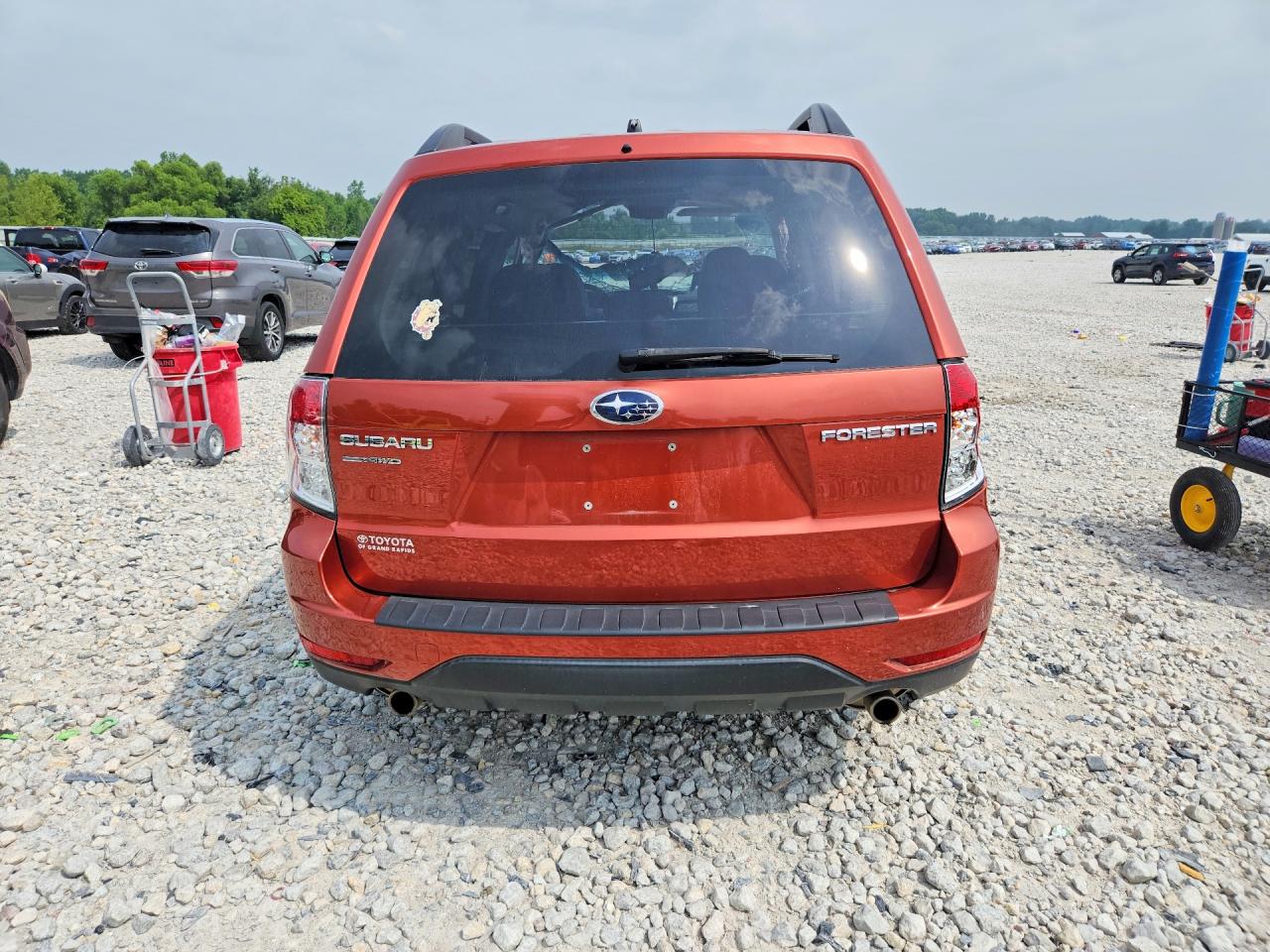 2010 Subaru Forester 2.5x Limited Orange vin: JF2SH6DC4AH795227