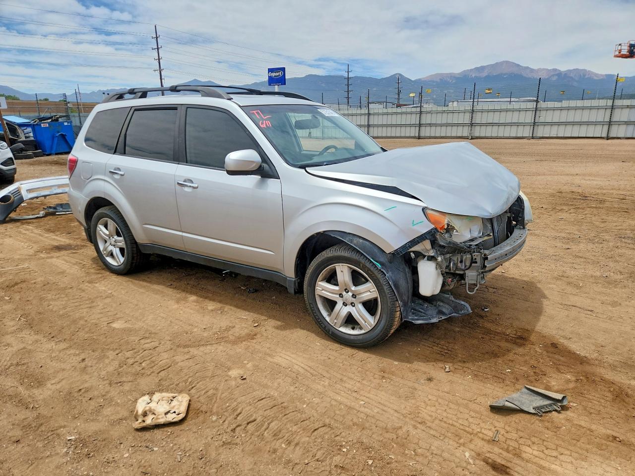 2010 Subaru Forester 2.5x Limited Silver vin: JF2SH6DC4AH904169