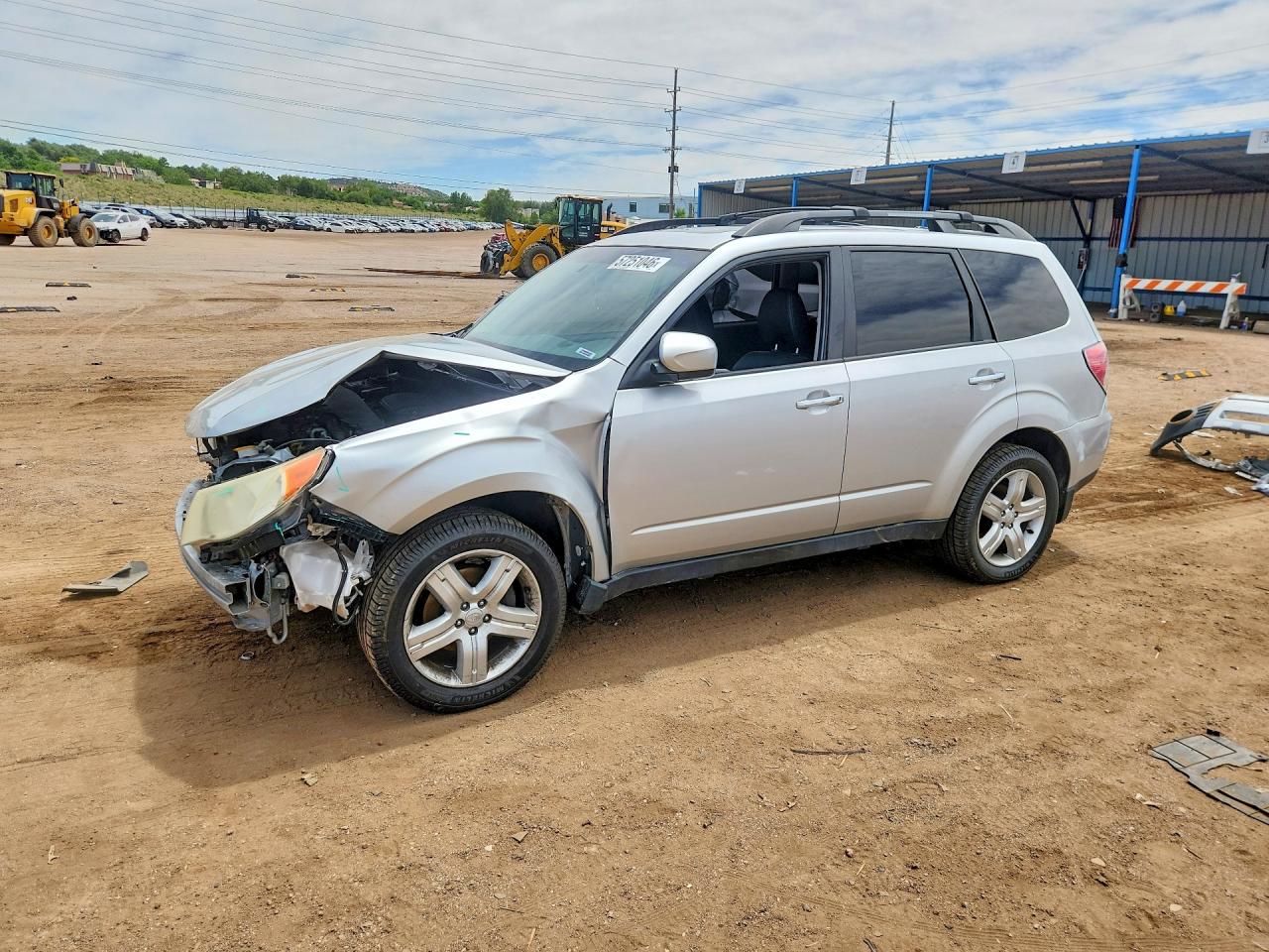 2010 Subaru Forester 2.5x Limited Silver vin: JF2SH6DC4AH904169