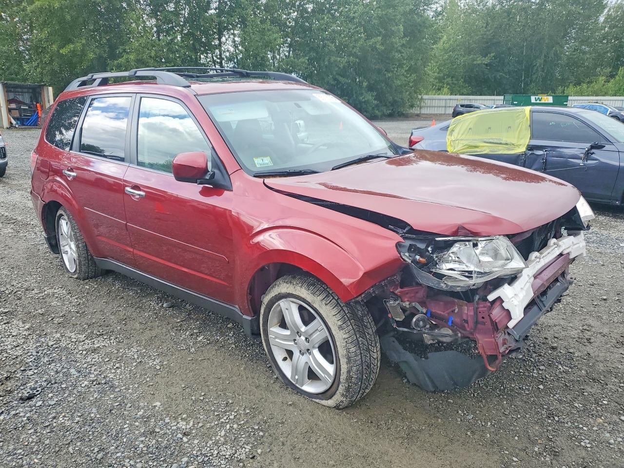 2010 Subaru Forester 2.5x Limited Red vin: JF2SH6DC5AH706121