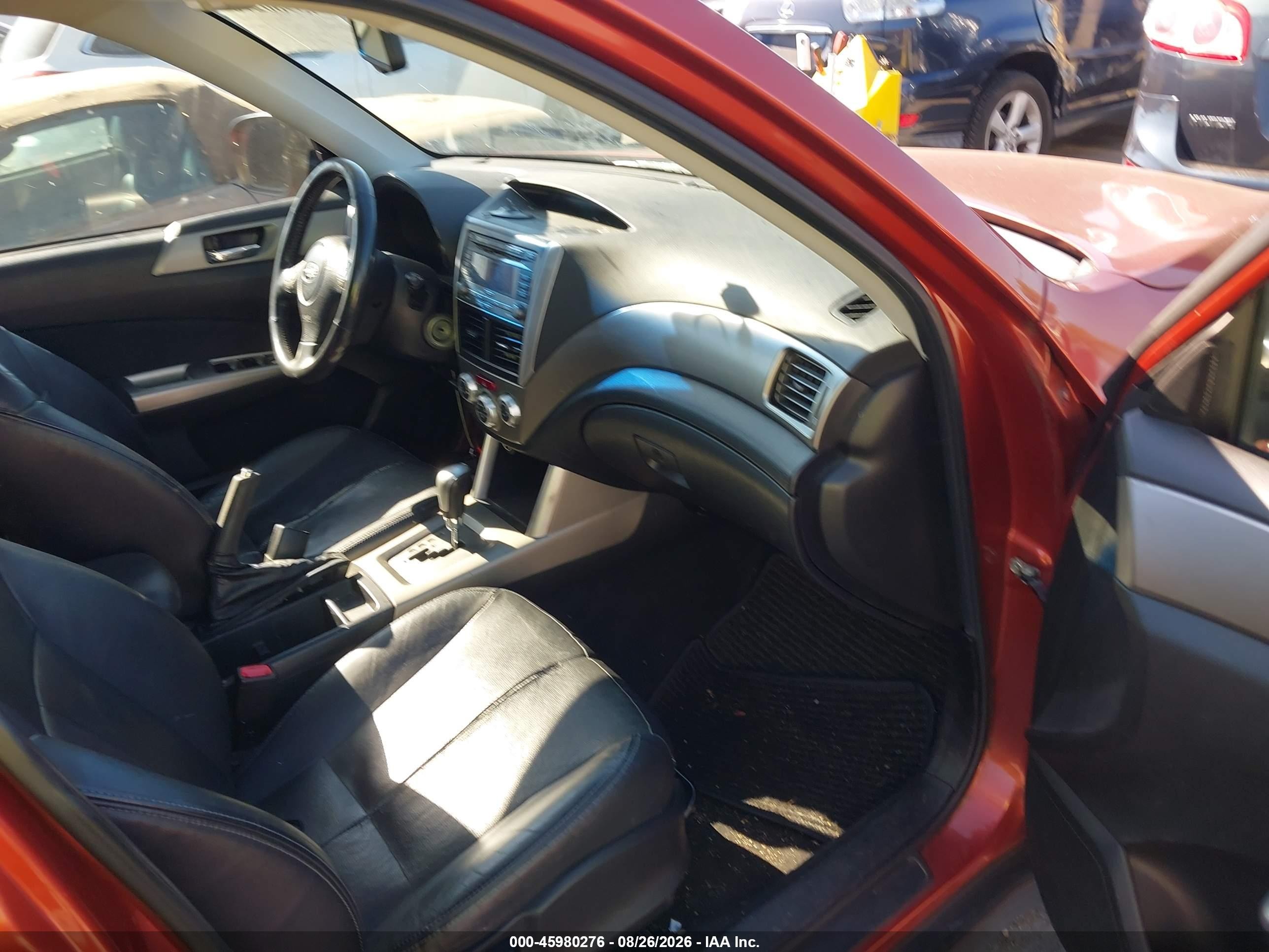 2010 Subaru Forester 2.5x Limited Red vin: JF2SH6DC5AH743153