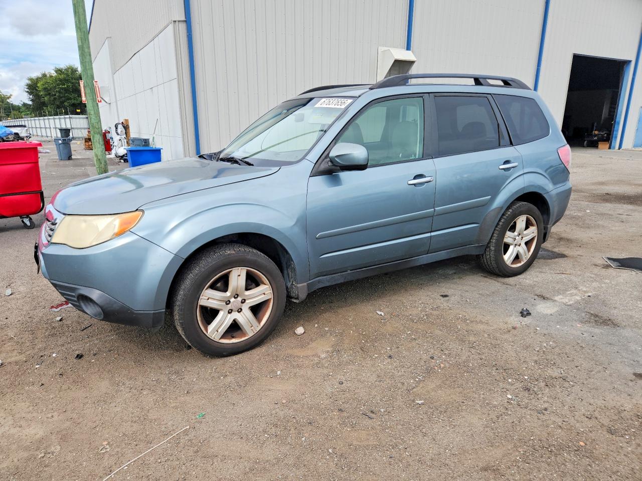 2010 Subaru Forester 2.5x Limited Teal vin: JF2SH6DC6AH706435