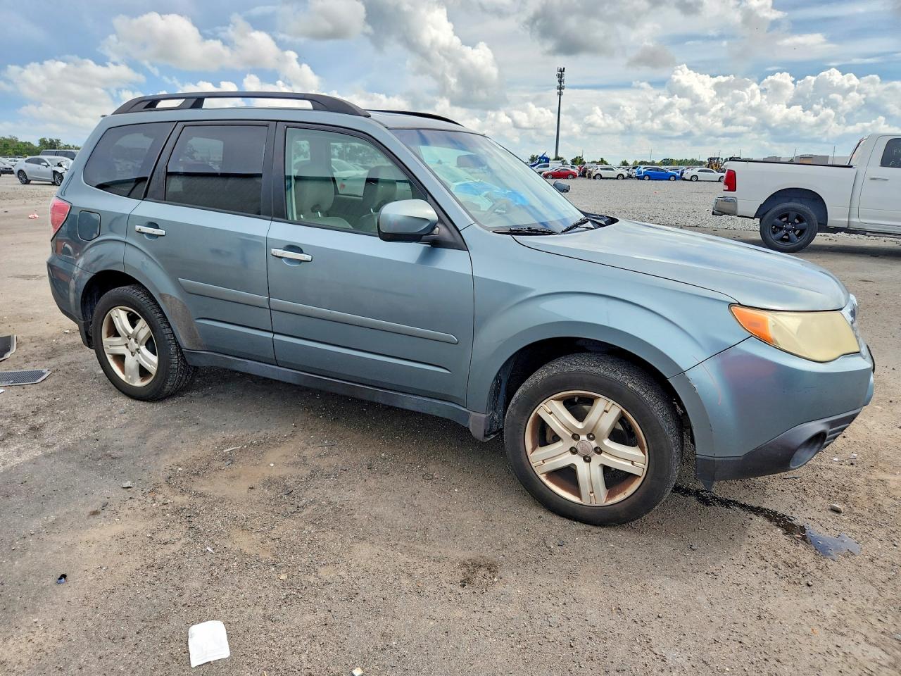 2010 Subaru Forester 2.5x Limited Teal vin: JF2SH6DC6AH706435