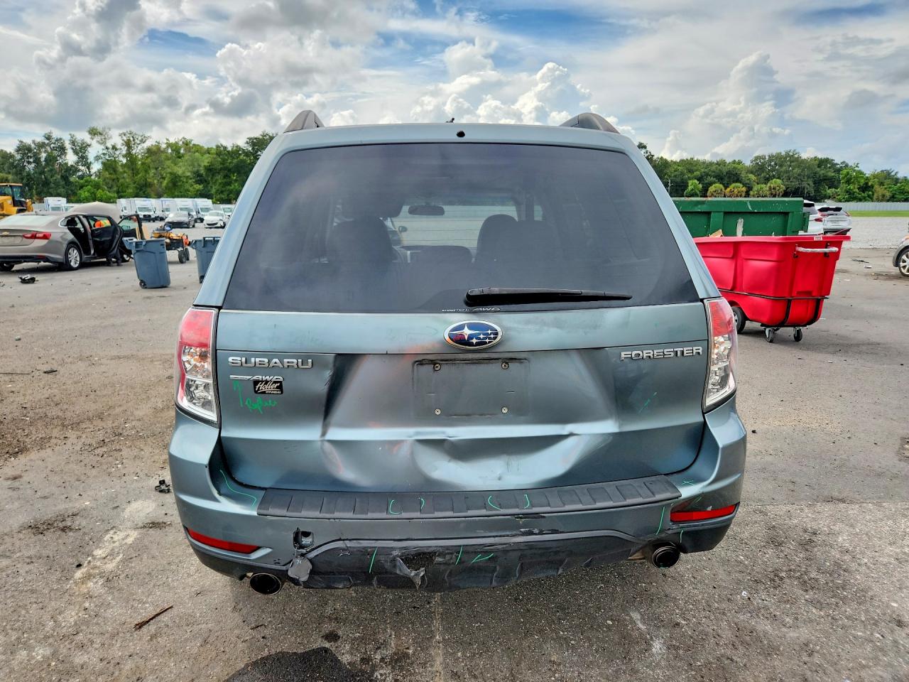 2010 Subaru Forester 2.5x Limited Teal vin: JF2SH6DC6AH706435