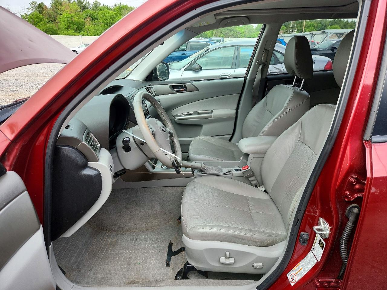 2010 Subaru Forester 2.5x Limited Red vin: JF2SH6DC6AH722442