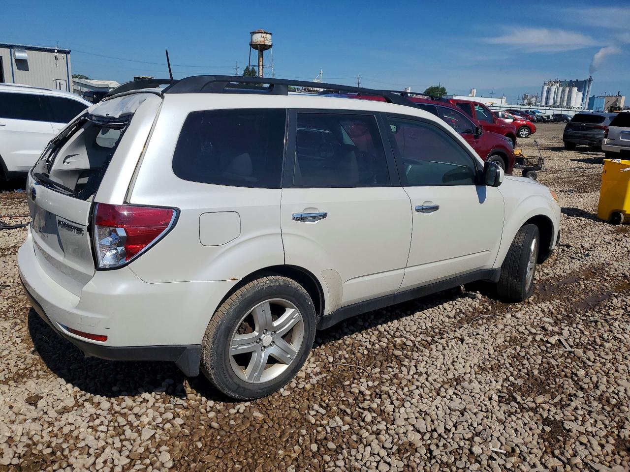 2010 Subaru Forester 2.5x Limited White vin: JF2SH6DC6AH762178