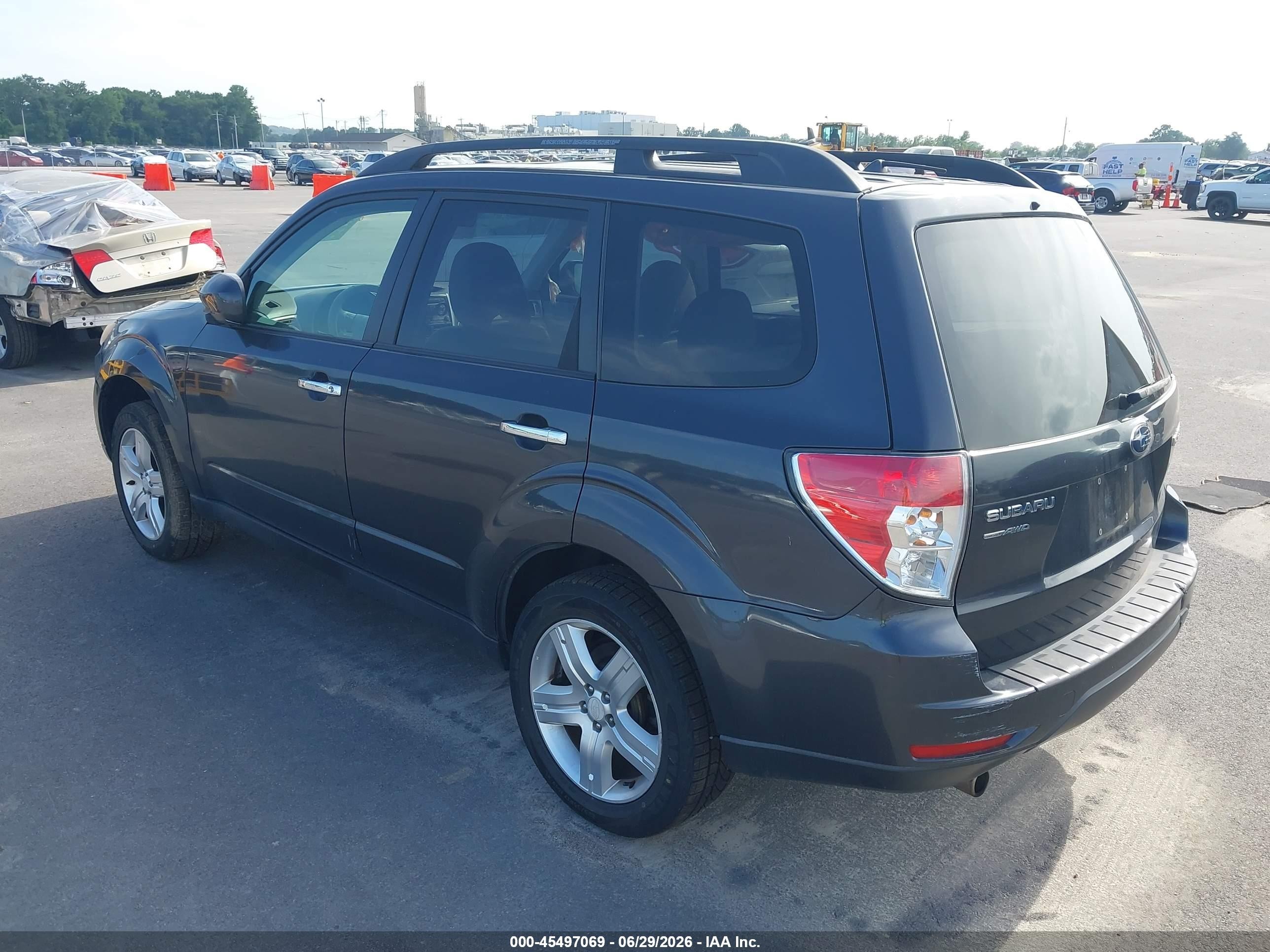 2010 Subaru Forester 2.5x Limited Gray vin: JF2SH6DC6AH785296