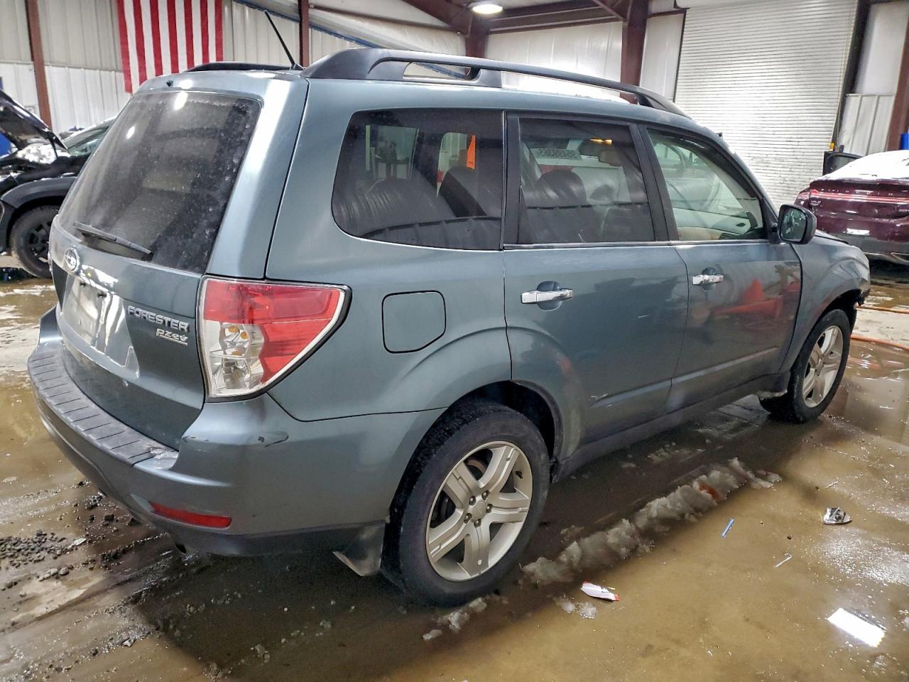 2010 Subaru Forester 2.5x Limited Green vin: JF2SH6DC6AH786335
