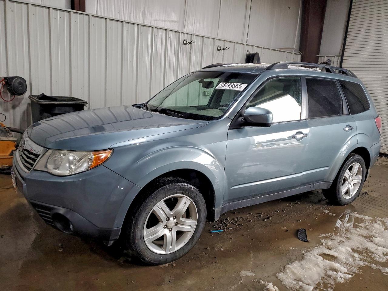 2010 Subaru Forester 2.5x Limited Зеленый vin: JF2SH6DC6AH786335