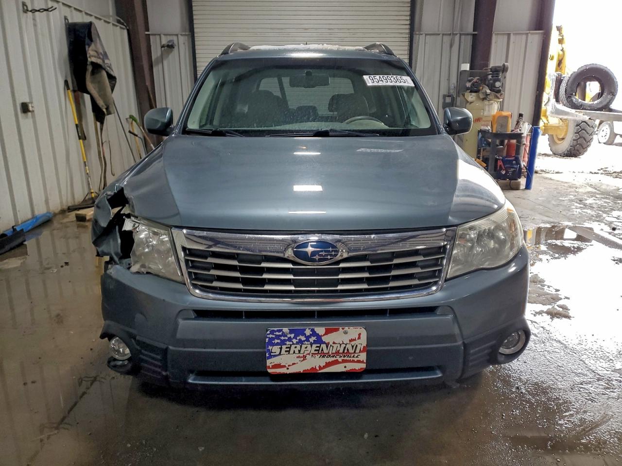 2010 Subaru Forester 2.5x Limited Green vin: JF2SH6DC6AH786335